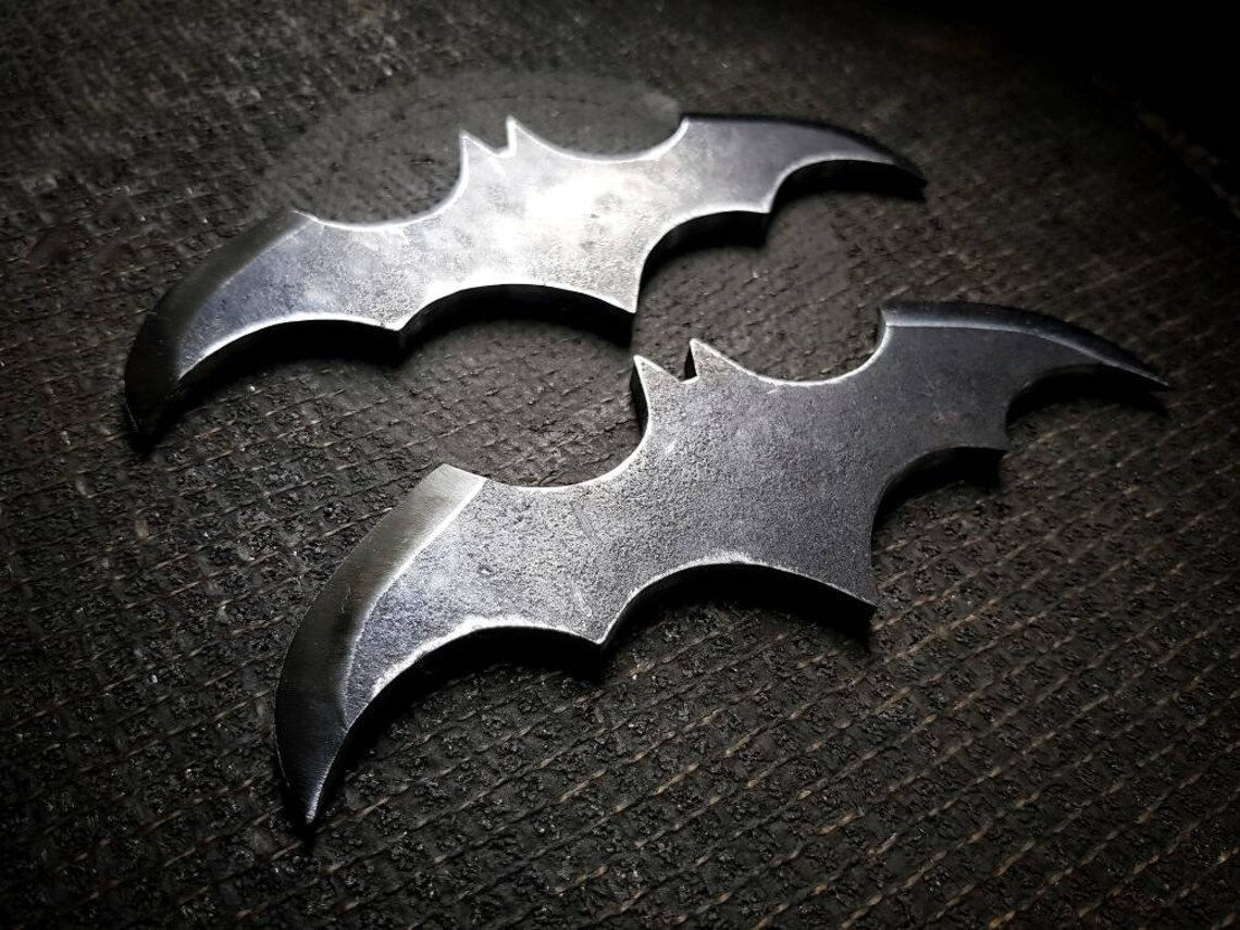 Wallpaper #wmdy-pIBSpphPi3-TZDT344 Metal Batarang Replica Prop from Batman Etsy
