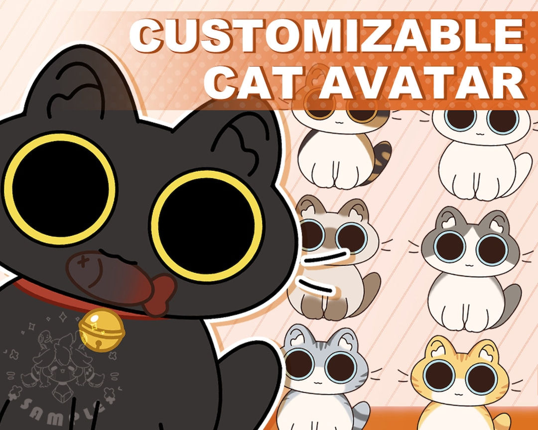 Wallpaper 82bd5 Customizable Cat Vtuber Model Multiple Cat Breeds Emotions Assets HD Wallpaper 82bd5