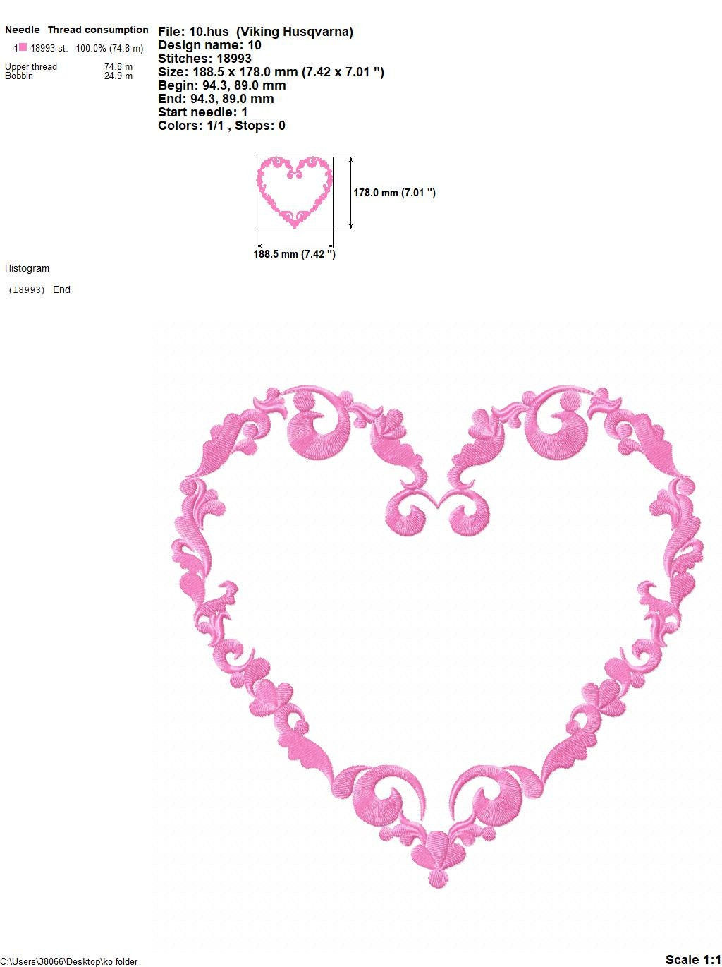 Wallpaper #12eRAJMBSpphPi3-GKYv287 Embroidery Designs Heart Princess Frame Embroidery Machine Etsy