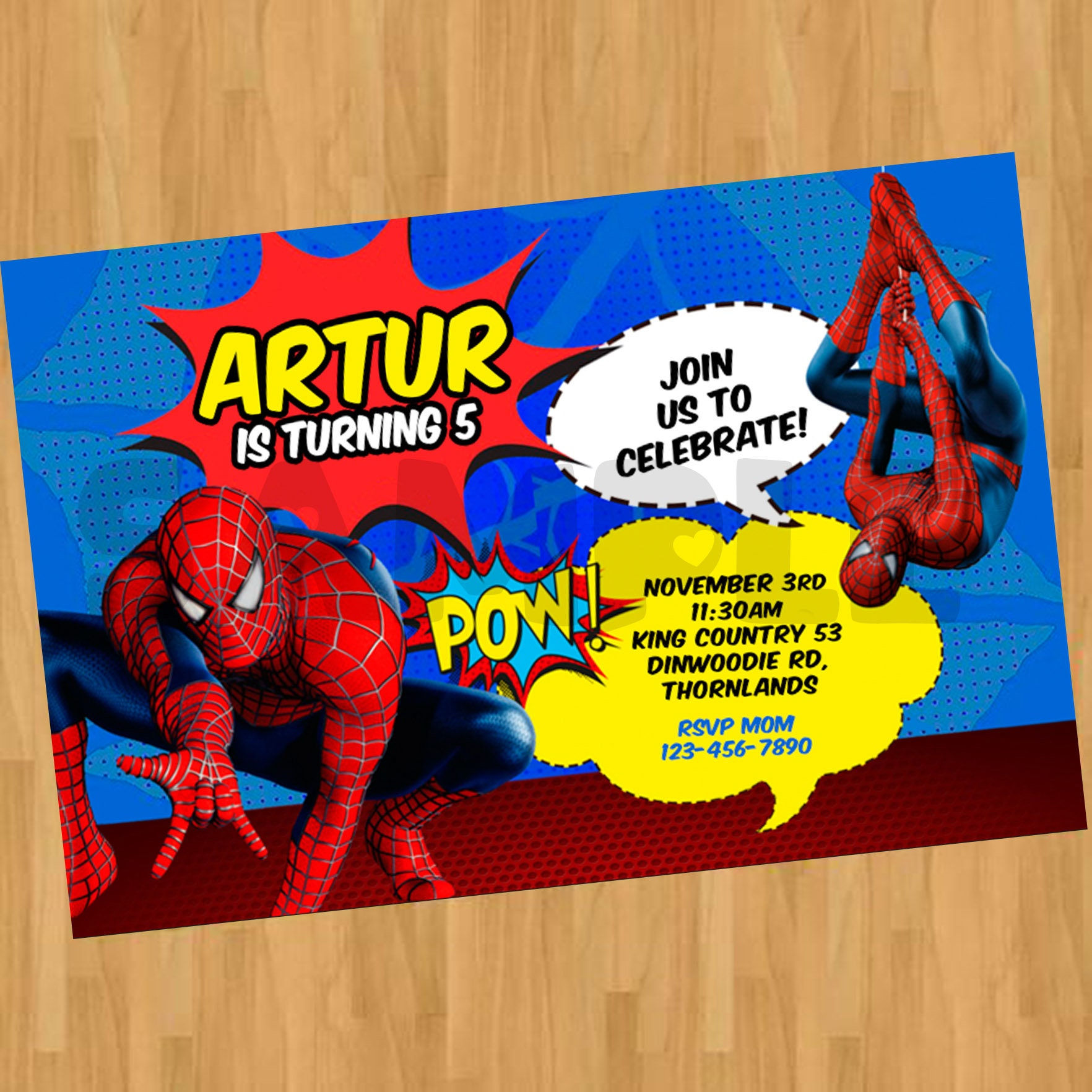 Wallpaper #khlSOo8BtGB6xQ78yazh54 Spiderman Invitation Spiderman Invite Spiderman Birthday Card