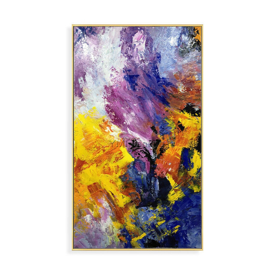 Wallpaper #sGilJJMBSpphPi3-cjnu158 Abstract Flower Acrylic Painting on Canvas Original Oil Etsy