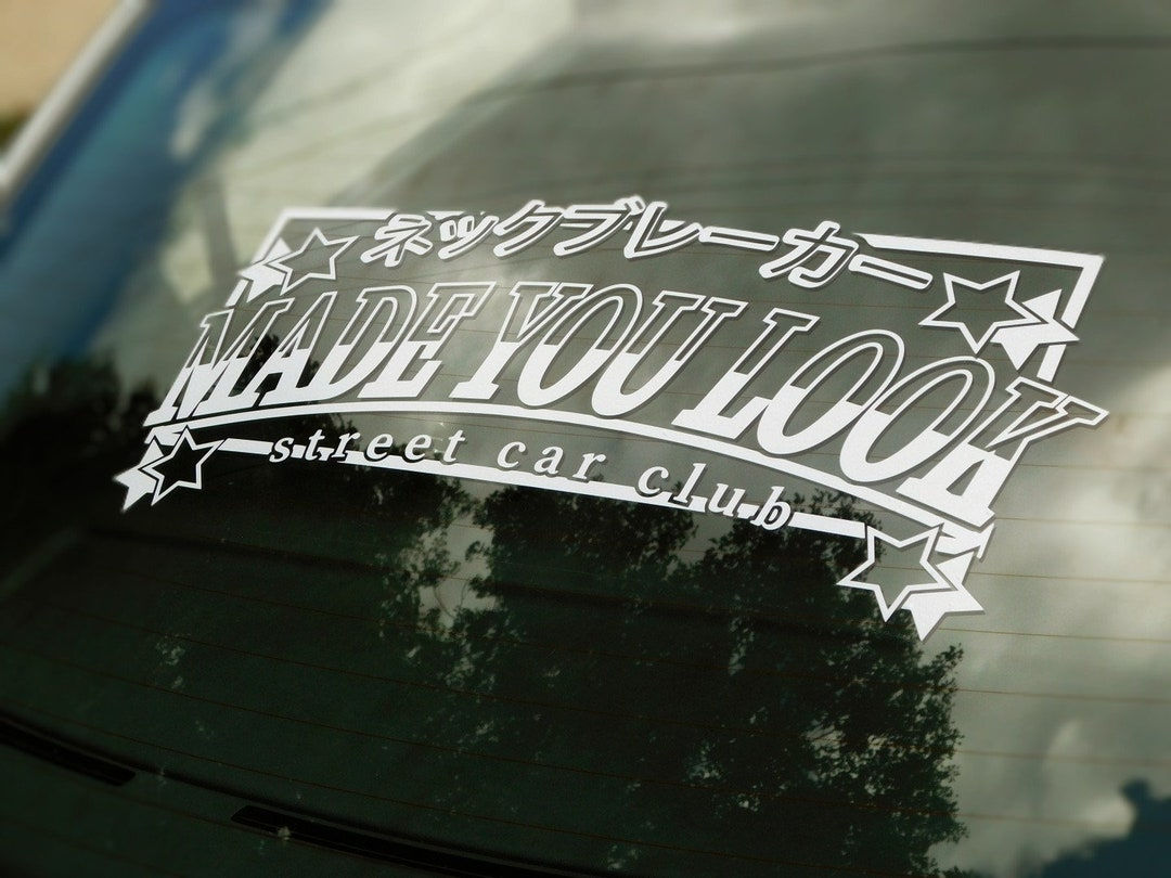 Wallpaper #dc4bd Custom Decal with Your Text Rear Window Decal Car Sticker Etsy