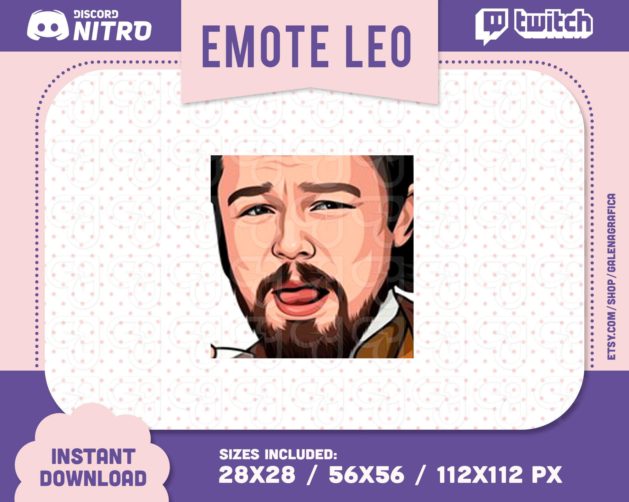 Wallpaper #Vmcg6ZIBSpphPi3-lEA2124 Twitch Emote Leonardo Dicaprio Laughing Meme Emoji for Streamer
