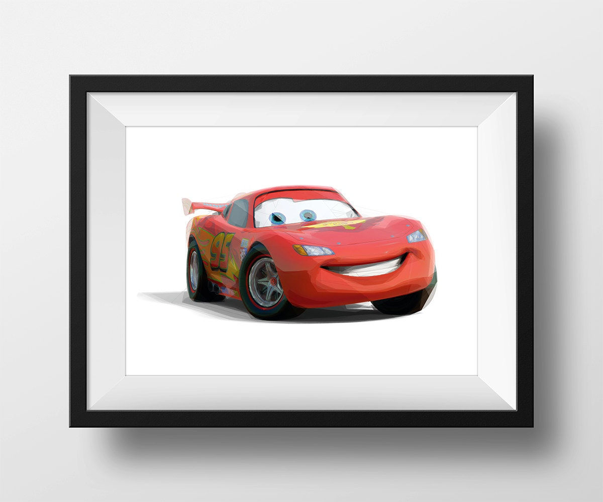 Wallpaper #D2c5_ZIBSpphPi3-u5vj64 Digital Download Cars 2 Lightning Mcqueen Grand Prix Poster Etsy