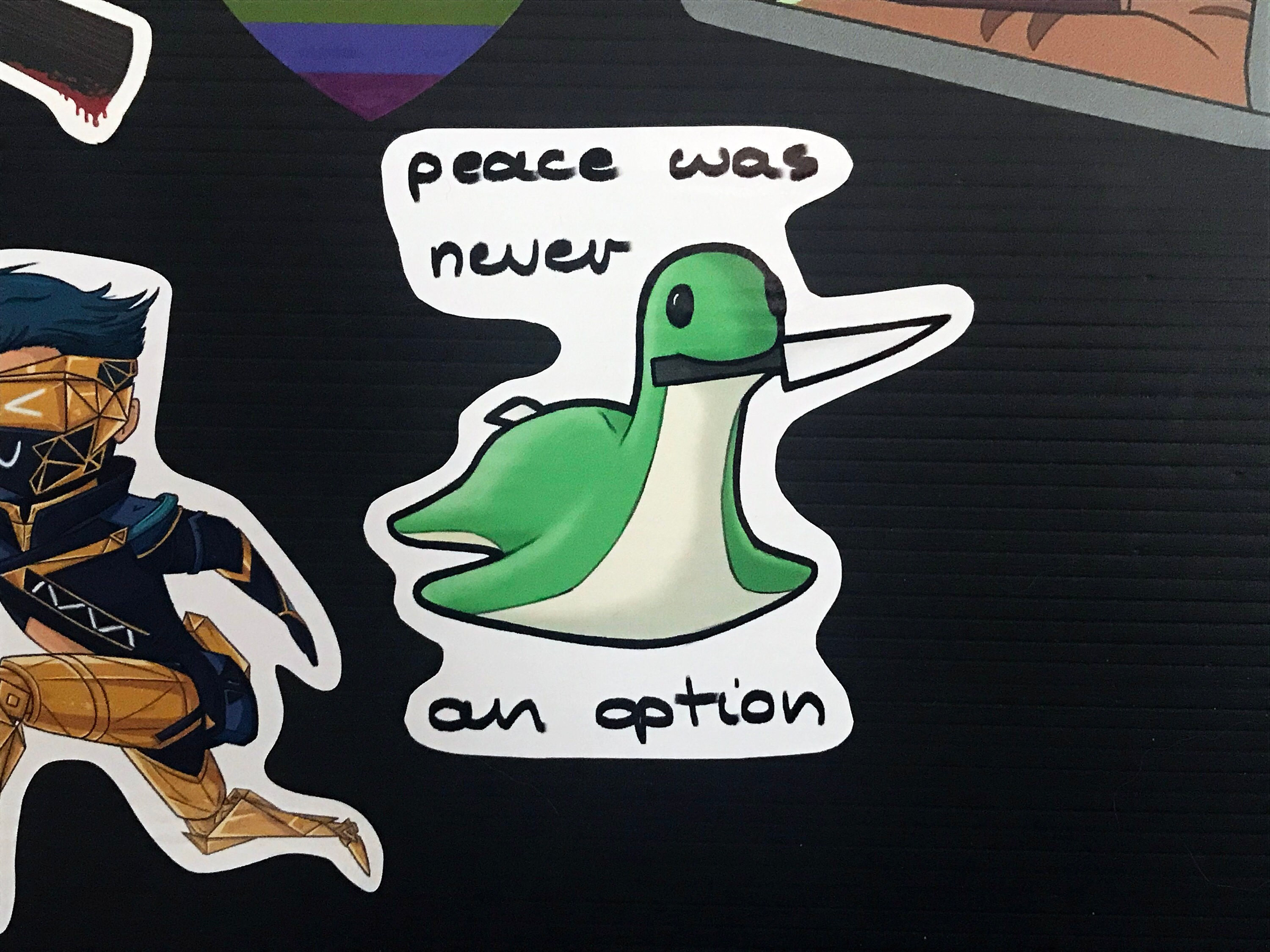 Wallpaper #QeqdVpMBlwTYPL18lxBo96 Nessie Weatherproof Sticker Apex Legends Etsy