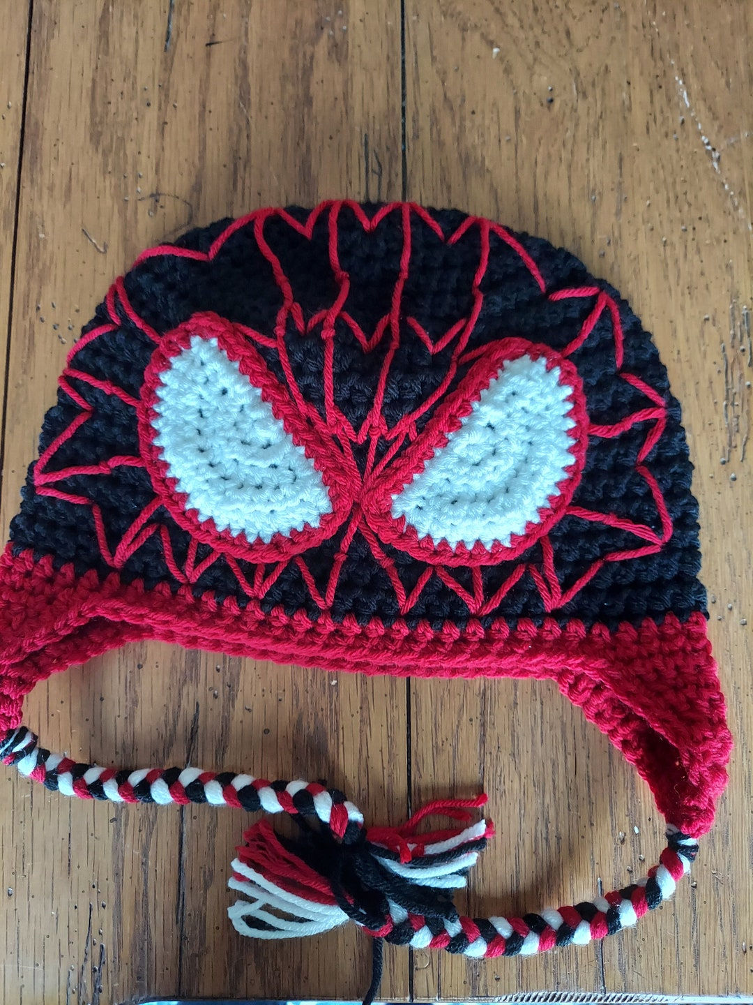 Wallpaper #9ncKKJMB-pgBXx60Z6hv340 Miles Morales Spiderman Crocheted Hat Etsy