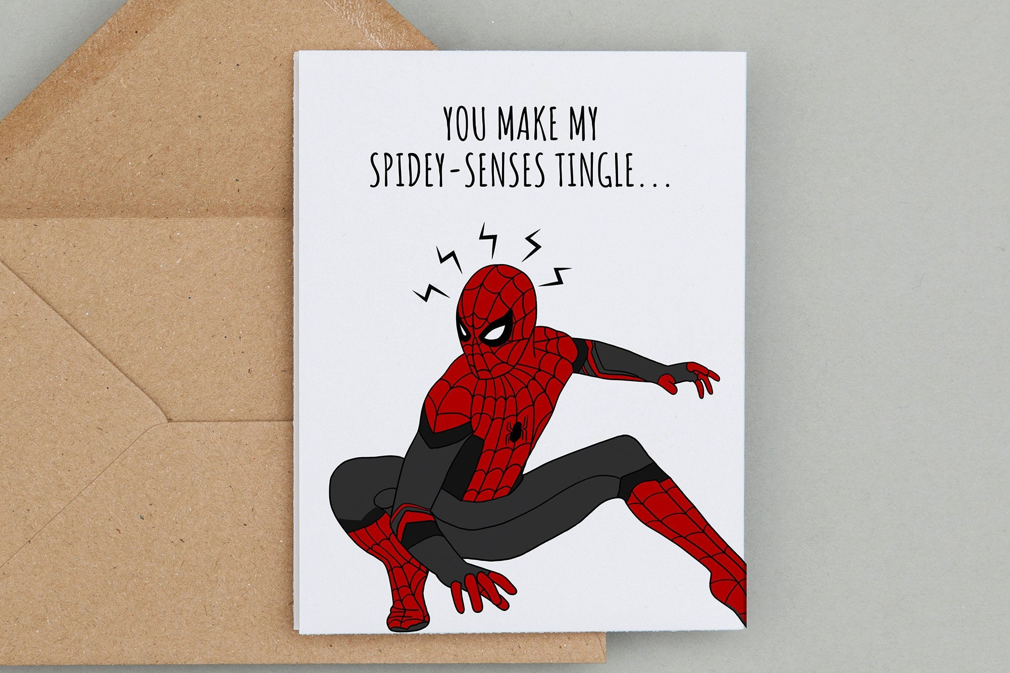 Wallpaper #42gqGJMBSpphPi3-rBHu239 Spider Man Greeting Card Funny Valentines Day Card Etsy