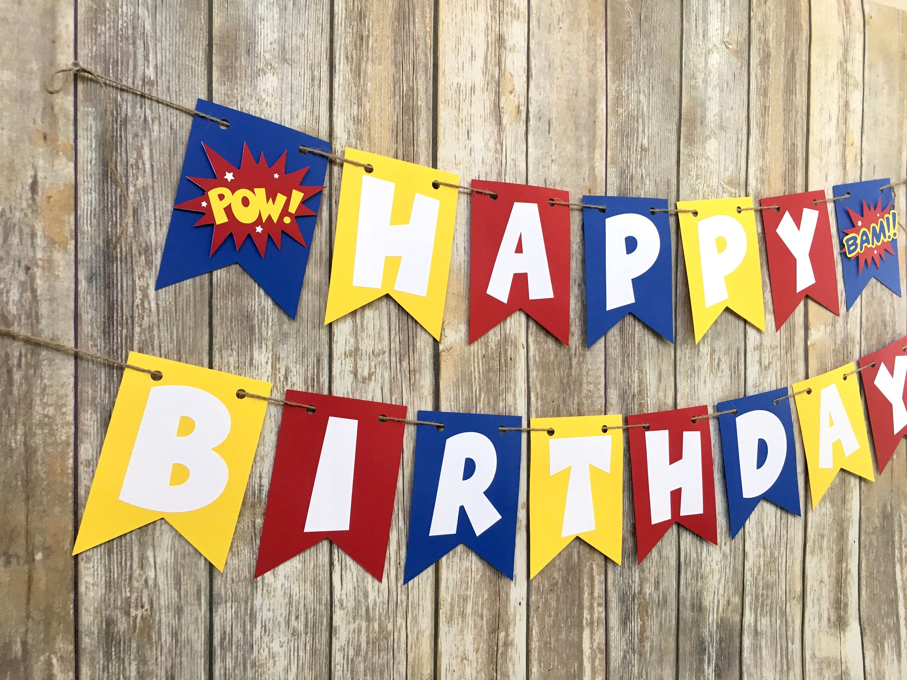 Wallpaper #mTEHNpMB5zzyi_yYhFhv28 Super Hero Birthday Banner Birthday Banner Super Hero Photo Etsy