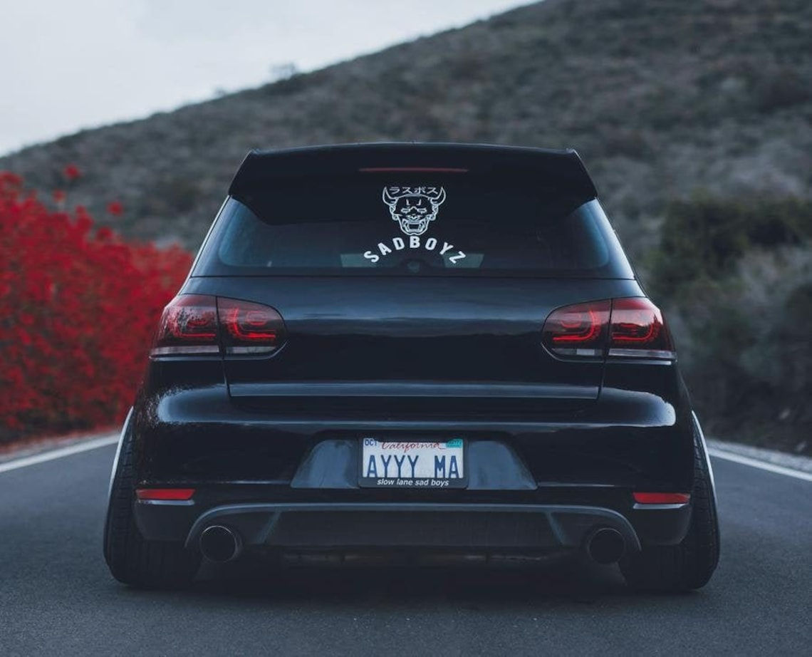 Wallpaper #dc4bd Custom Decal with Your Text Rear Window Decal Car Sticker Etsy
