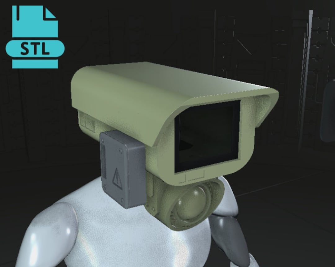 Wallpaper #fULzPJMBOBpx0NhmUcKW350 Skibidi Toilet Camera Man Inspired Helmet Stl File Digital Etsy
