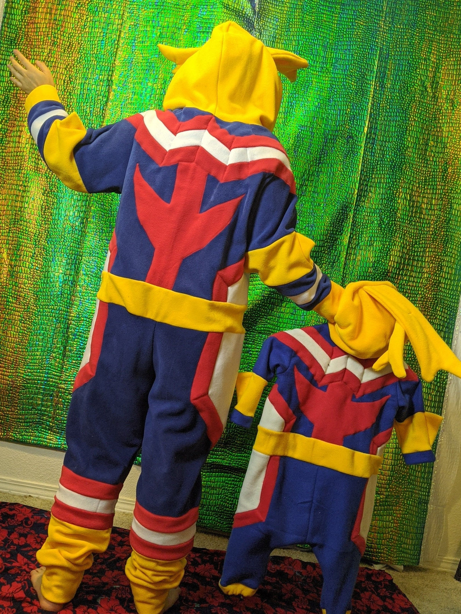 Wallpaper #OGdH-JIBSpphPi3-nIkz89 All Might Y Hero Inspired Adult Kigurumi Onesie All for One Etsy