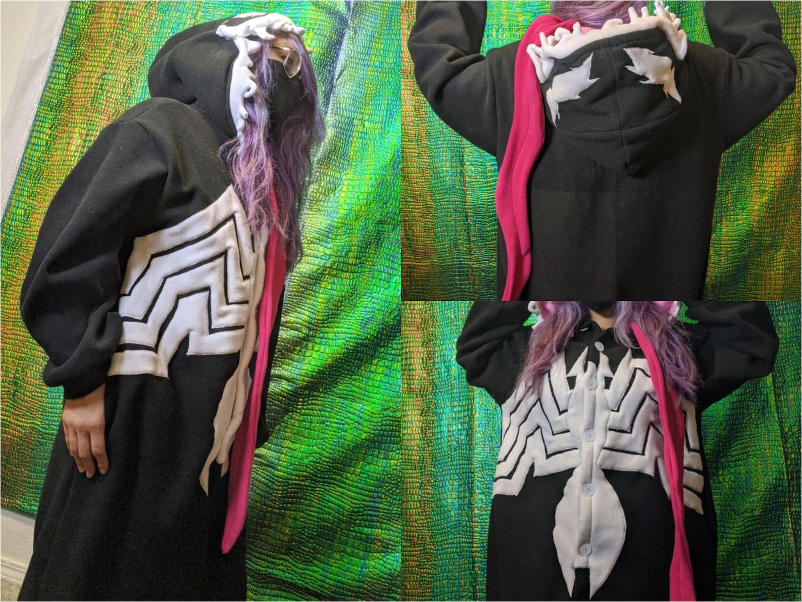 Wallpaper #ovRqOpMBKFX8bn3rQXjY94 Venomous Spider Cosplay Inspired Kigurumi Adult Style Onesie Etsy