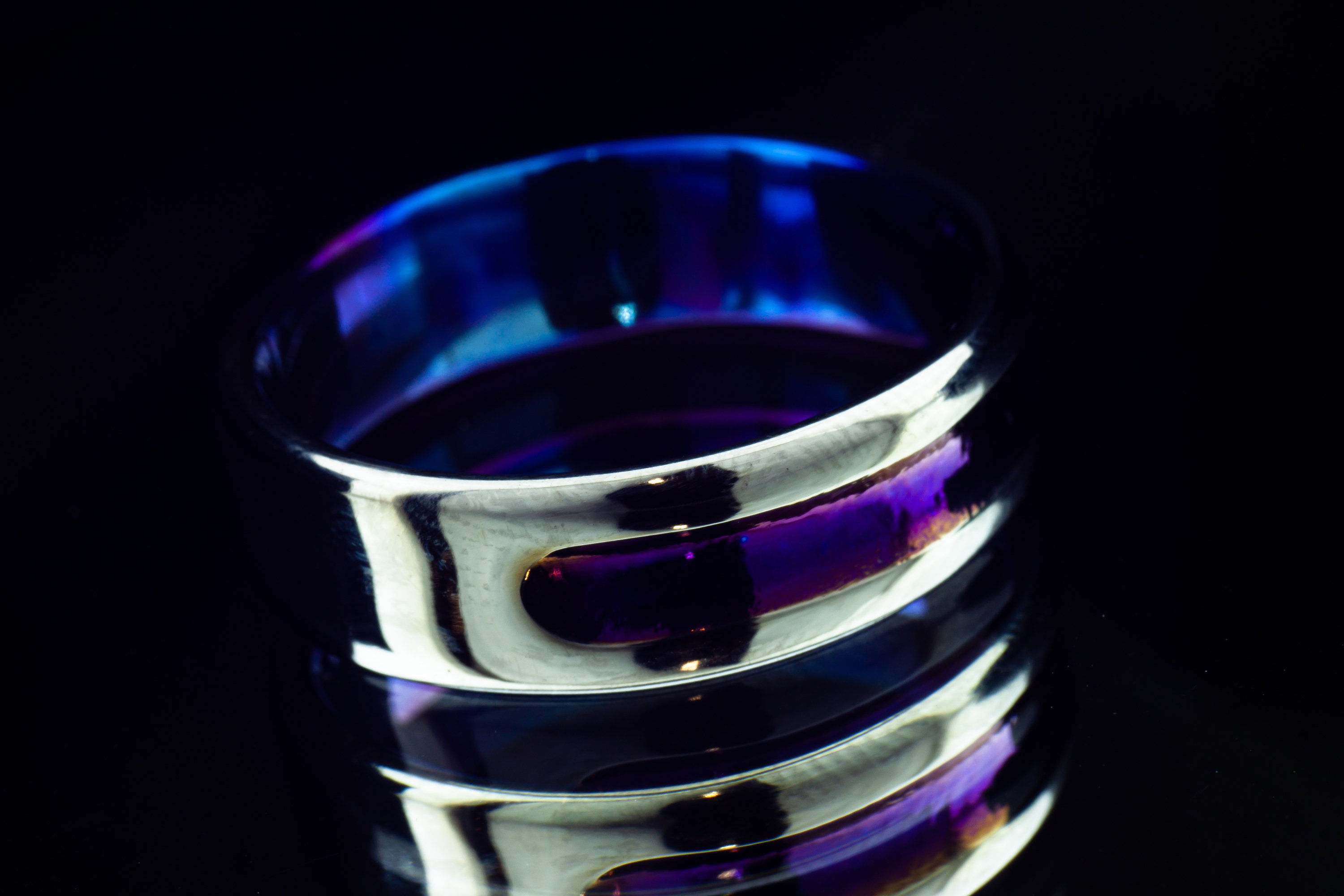 Wallpaper #8UCuL5MBJhL2WPbau733153 Cyberpunk Titanium Wedding Bands Multicolor Hypoallergic Etsy