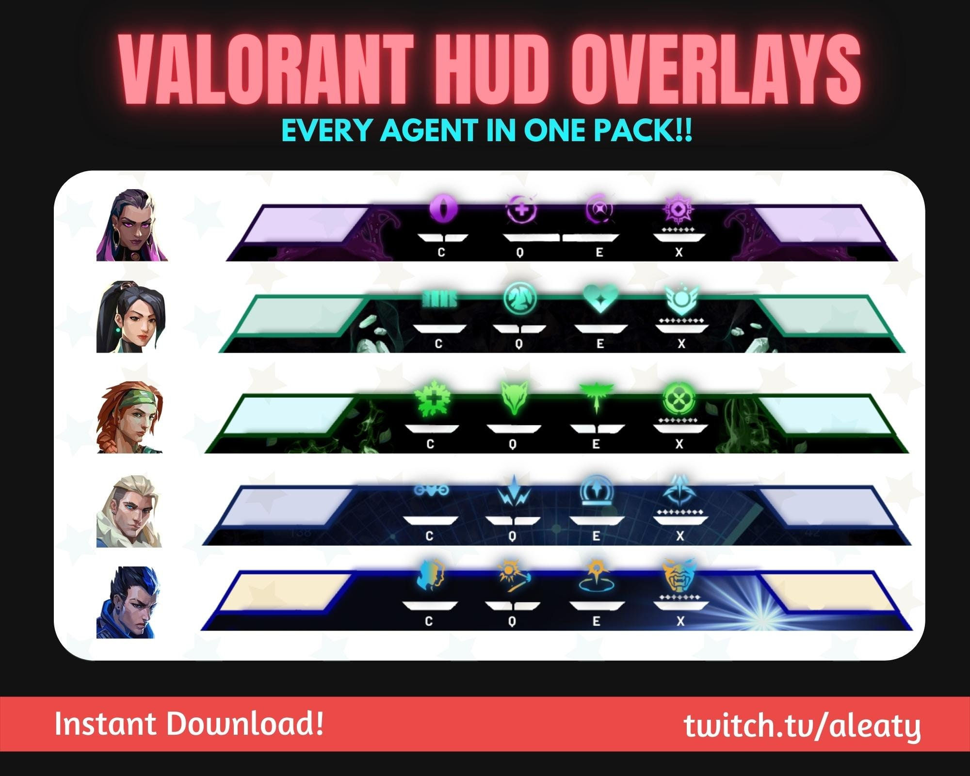 Wallpaper #bme_6ZIBSpphPi3-ekMU16 Valorant Hud Overlays Twitch Overlay Obs Overlay Etsy Polska
