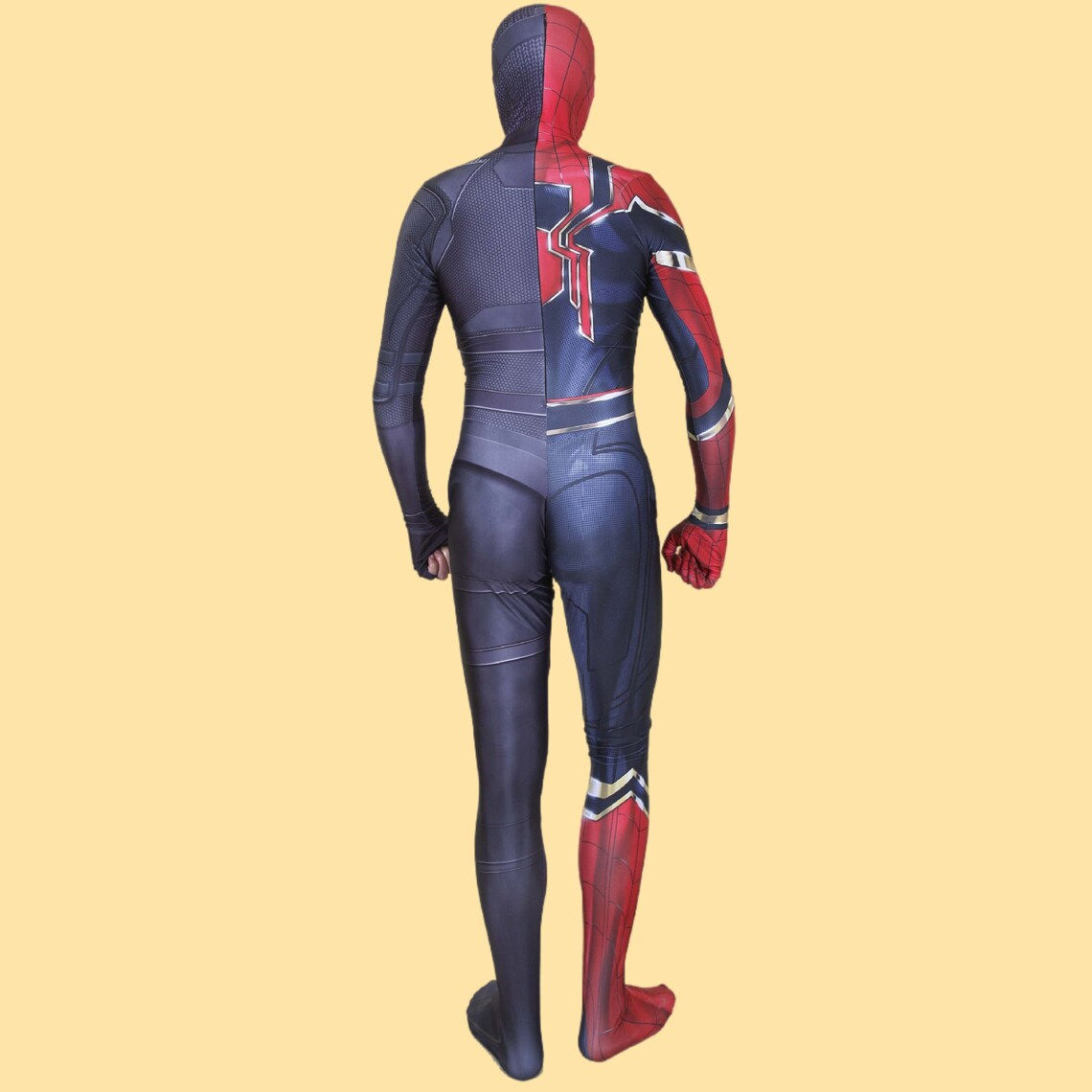 Wallpaper #Zn1G8o4Bnwiau_P6_Qsl30 Iron Spiderman Cosplay Amazing Spider Boy Man Halloween Etsy