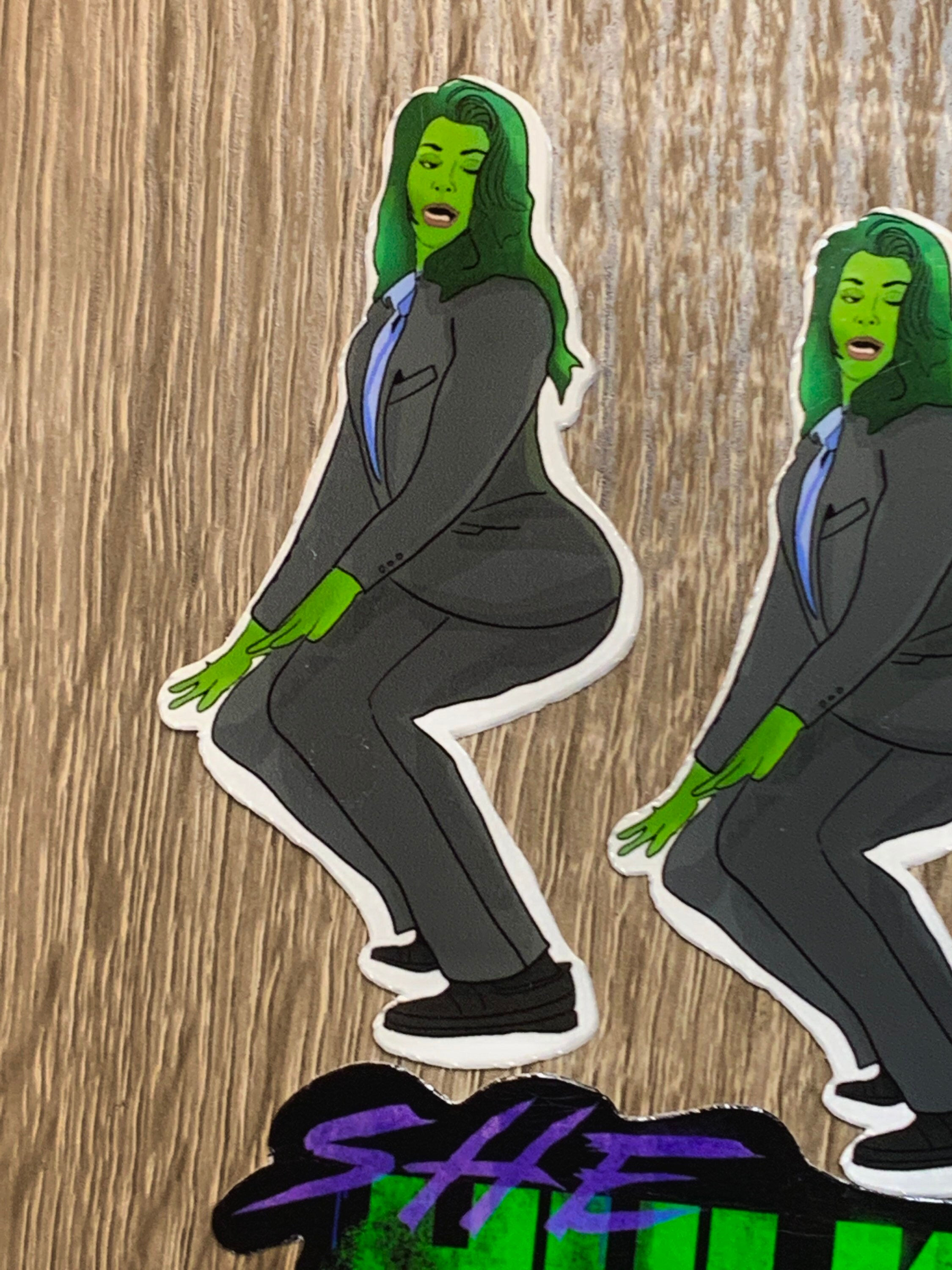 Wallpaper #BRk4Do8BtGB6xQ78jVmZ4 She Hulk Twerking Meme Sticker Etsy