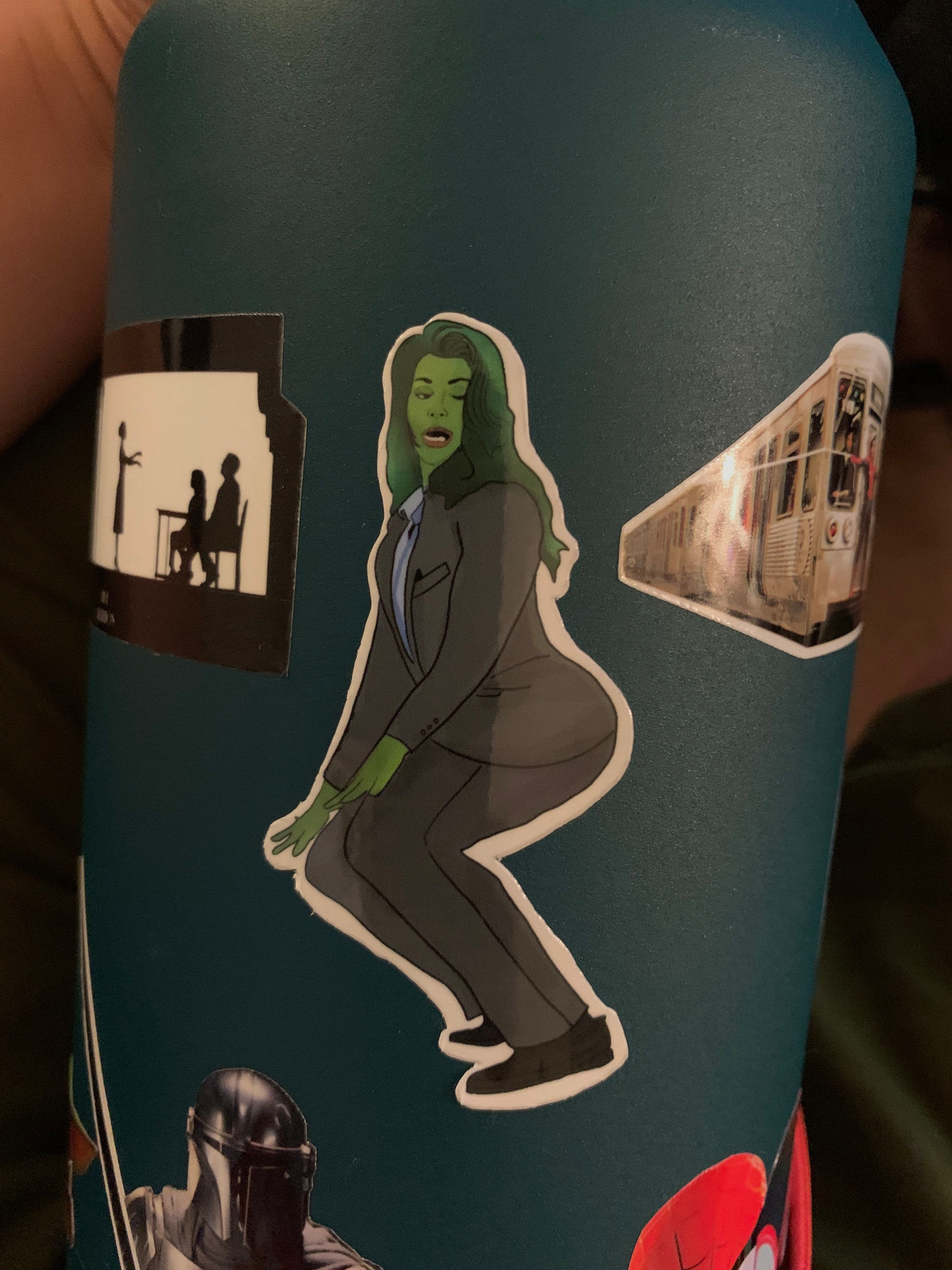 Wallpaper #BRk4Do8BtGB6xQ78jVmZ10 She Hulk Twerking Meme Sticker Etsy