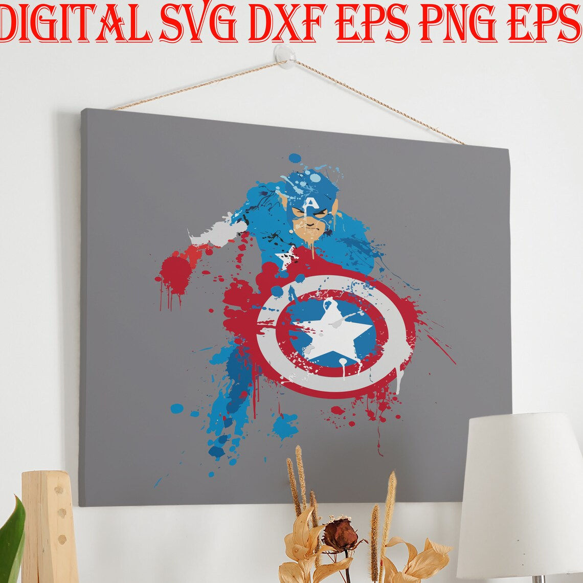 Wallpaper #24158 Captain America Shield Clock