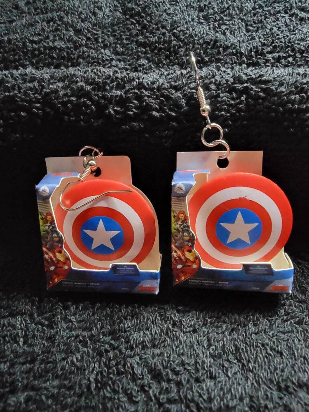 Wallpaper #xxkwFo8BtGB6xQ78F2xz16 Captain America Shield Mini Brands Marvel Disney Earrings Etsy