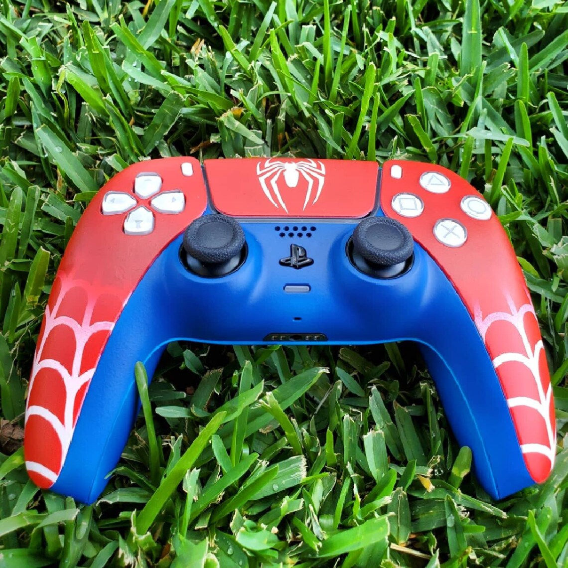 Wallpaper #xRkmH48BtGB6xQ78xXoP20 PS5 Controller Spiderman Inspired Dualsense Controller Etsy