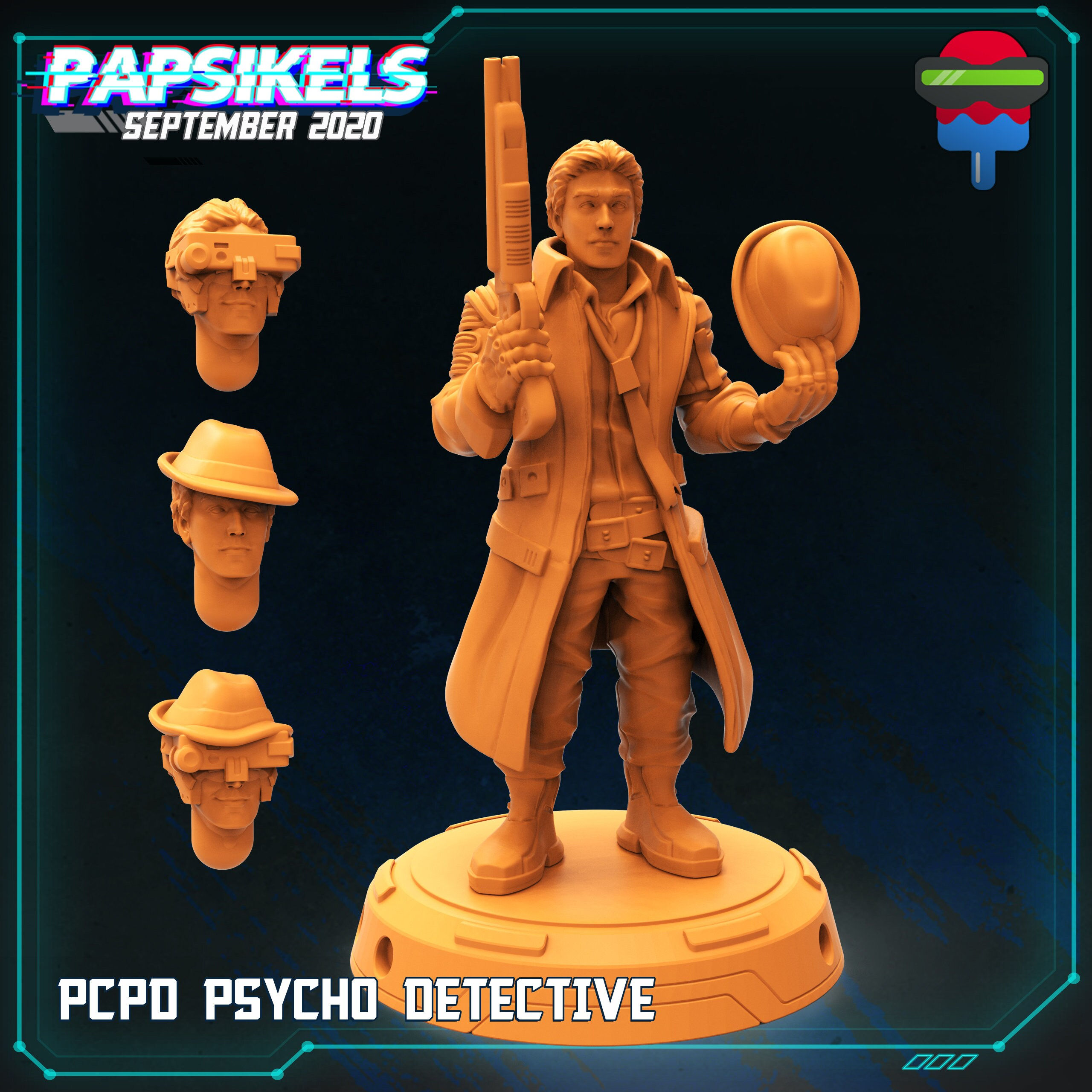 Wallpaper #b33c8I4Bnwiau_P6vQeX20 3D Print Cyberpunk Miniature Scifi Shadowrun Papsikel Pcpd Etsy