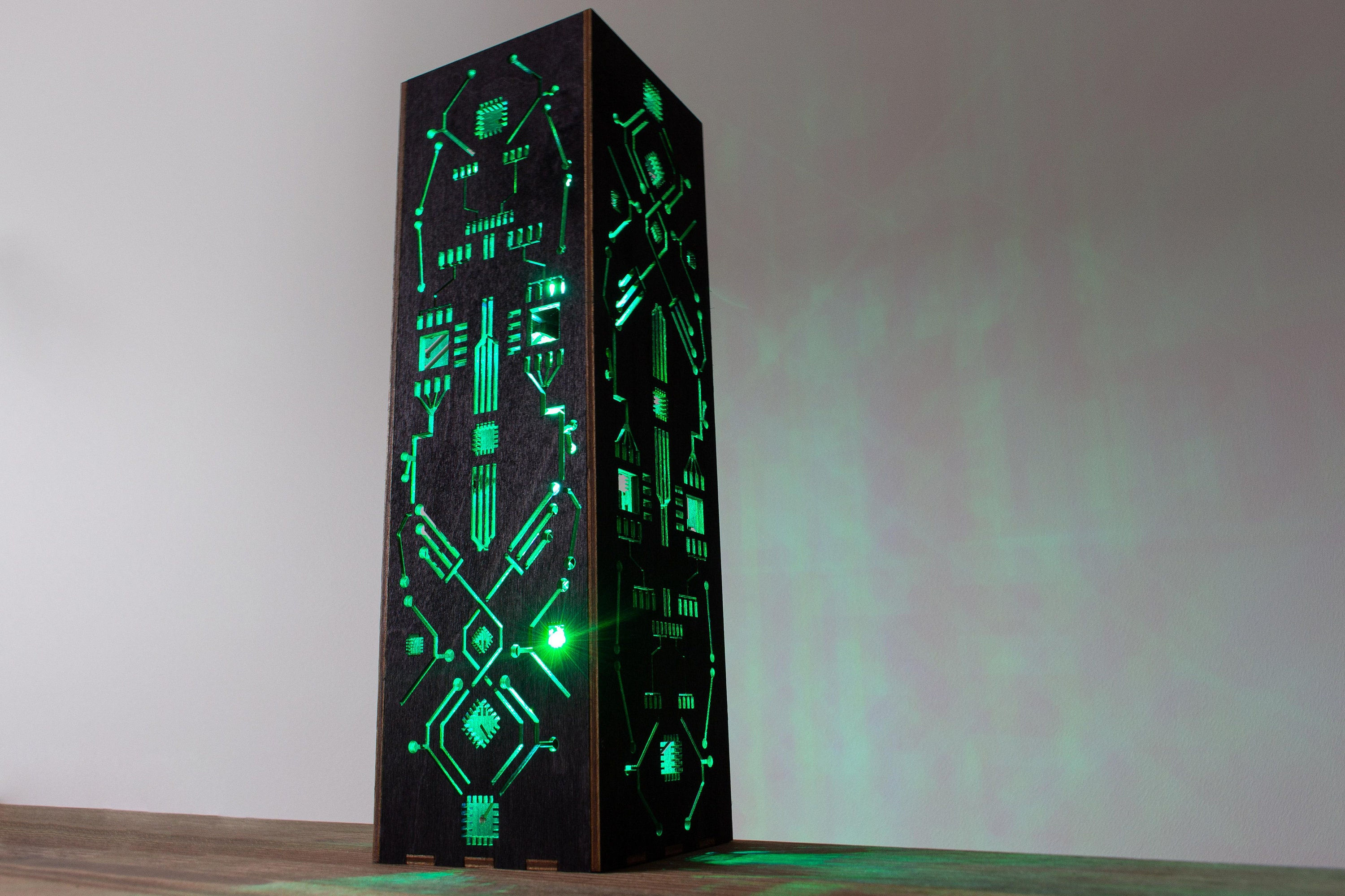 Wallpaper #mxmHAo8BtGB6xQ787kqK11 Cyberpunk Night Lamp Rectangular Prism Shape Sci Fi Etsy
