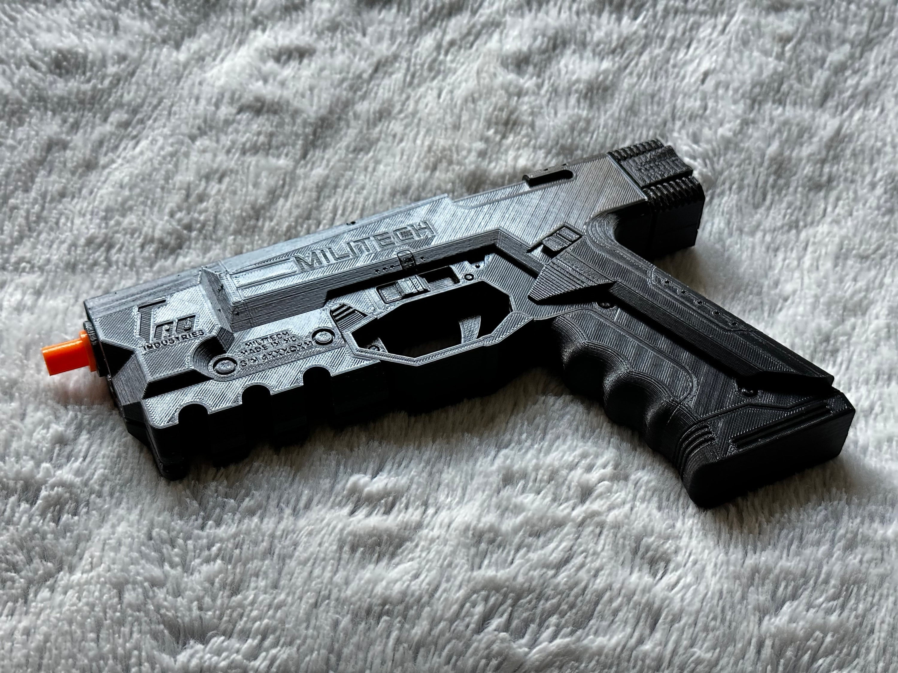 Wallpaper #gmdL_5IBSpphPi3-4aLN88 Cyberpunk 2077 Militech Pistol Non Firing Prop 3D Printed Etsy