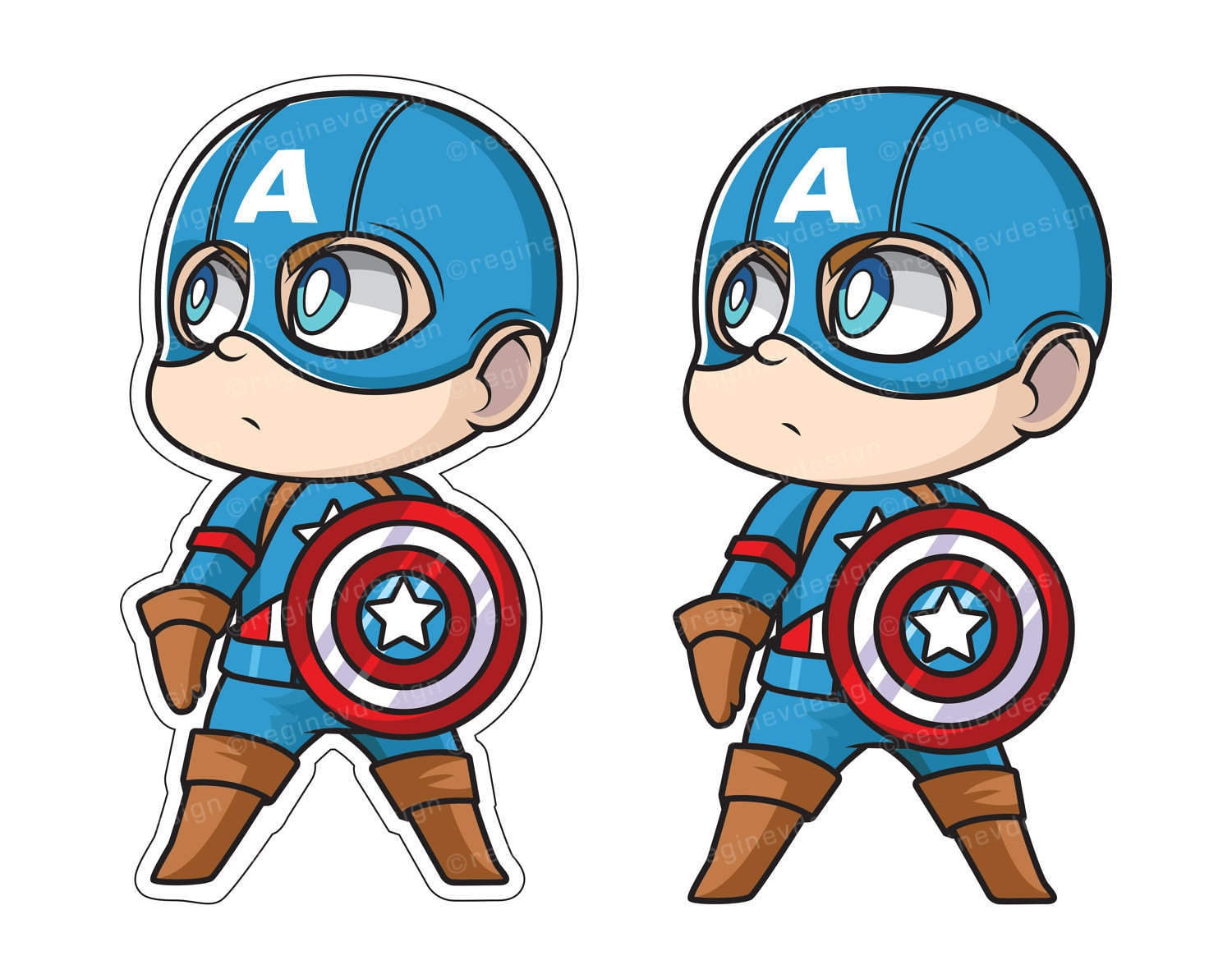 Wallpaper #Un0z844Bnwiau_P6ZQx728 Capitan America Clipart Capitan America Pegatina Etsy Mexico
