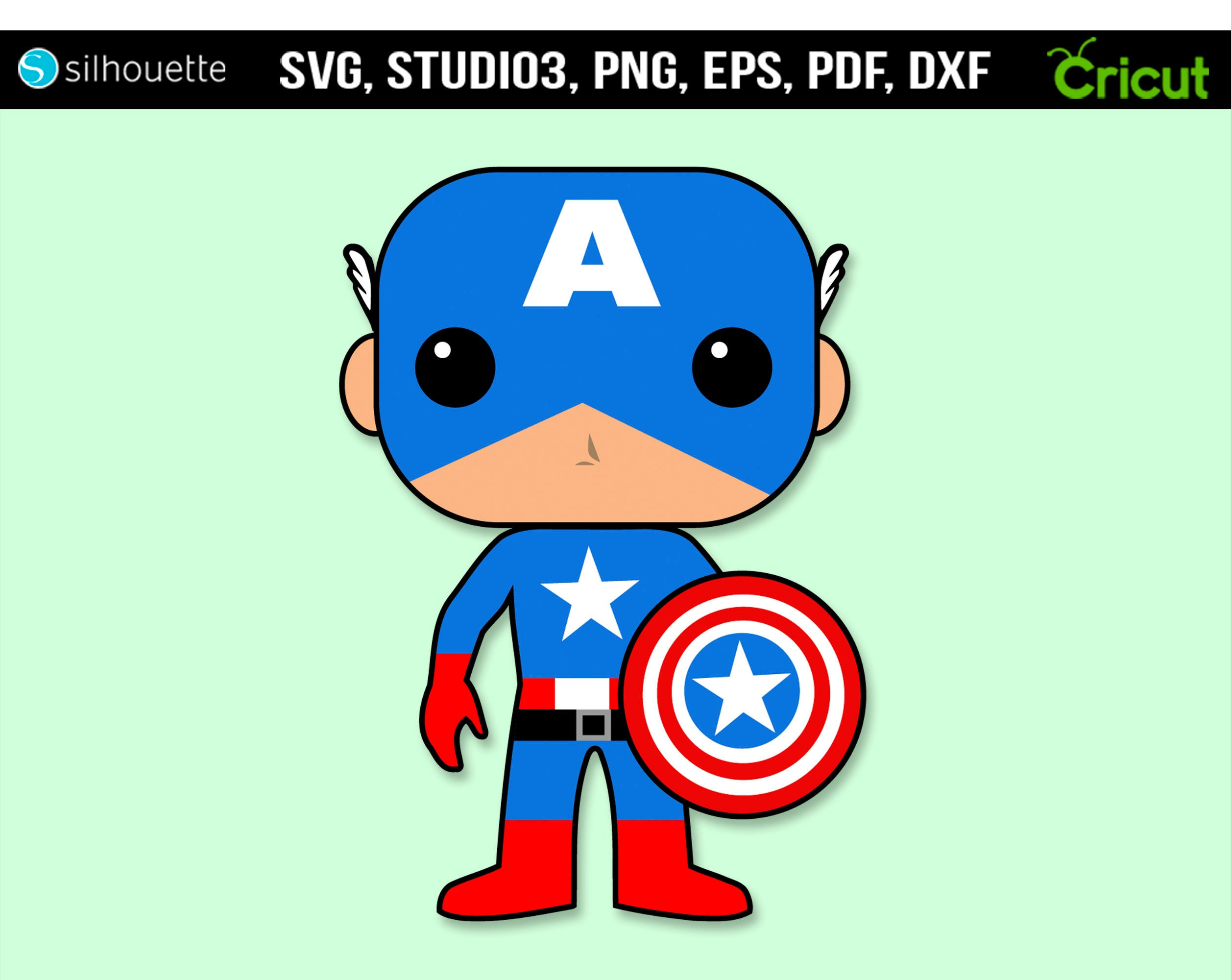Wallpaper #24158 Captain America Shield Clock
