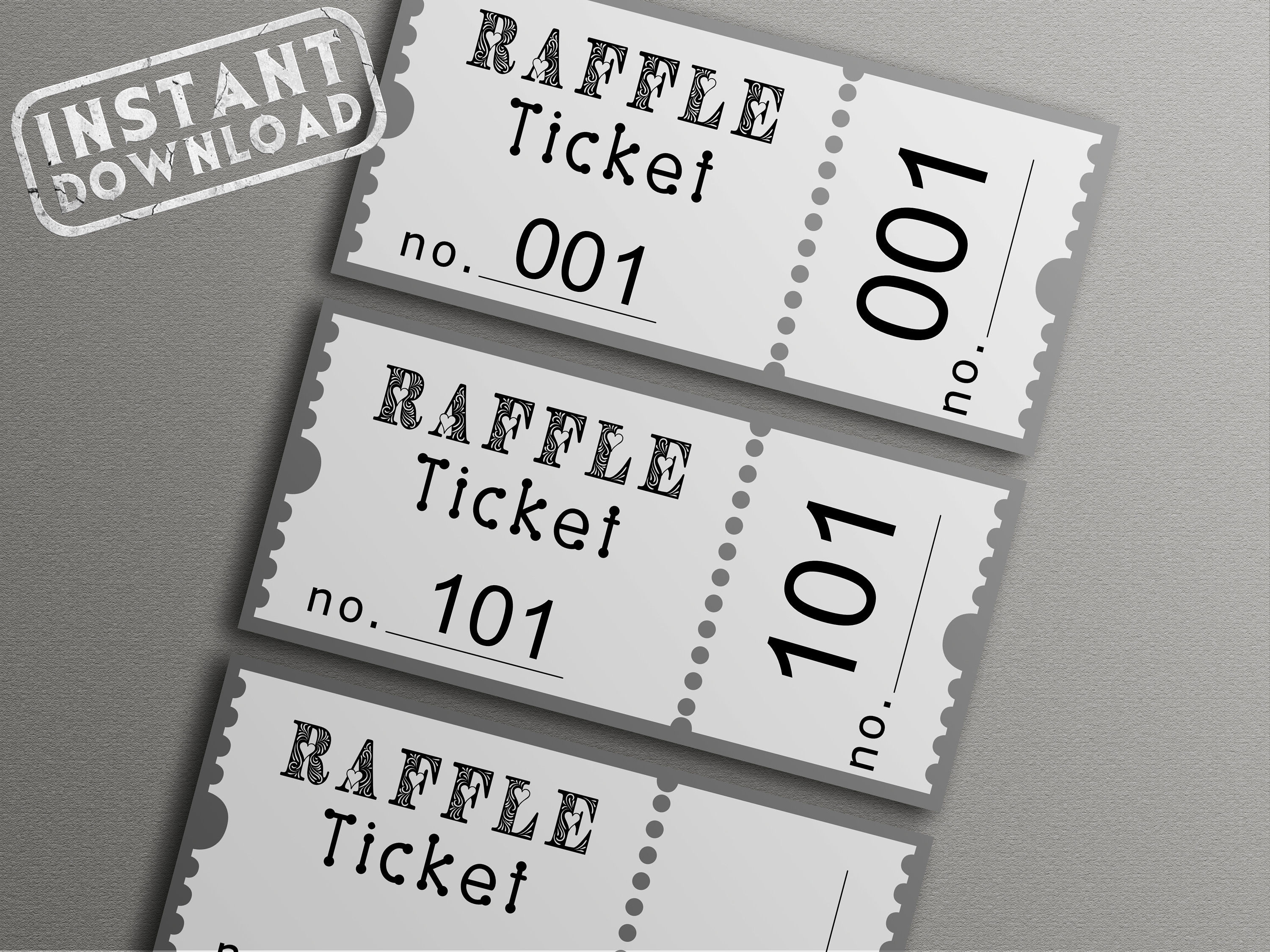 Wallpaper #58496 Free Printable Raffle Ticket Templates