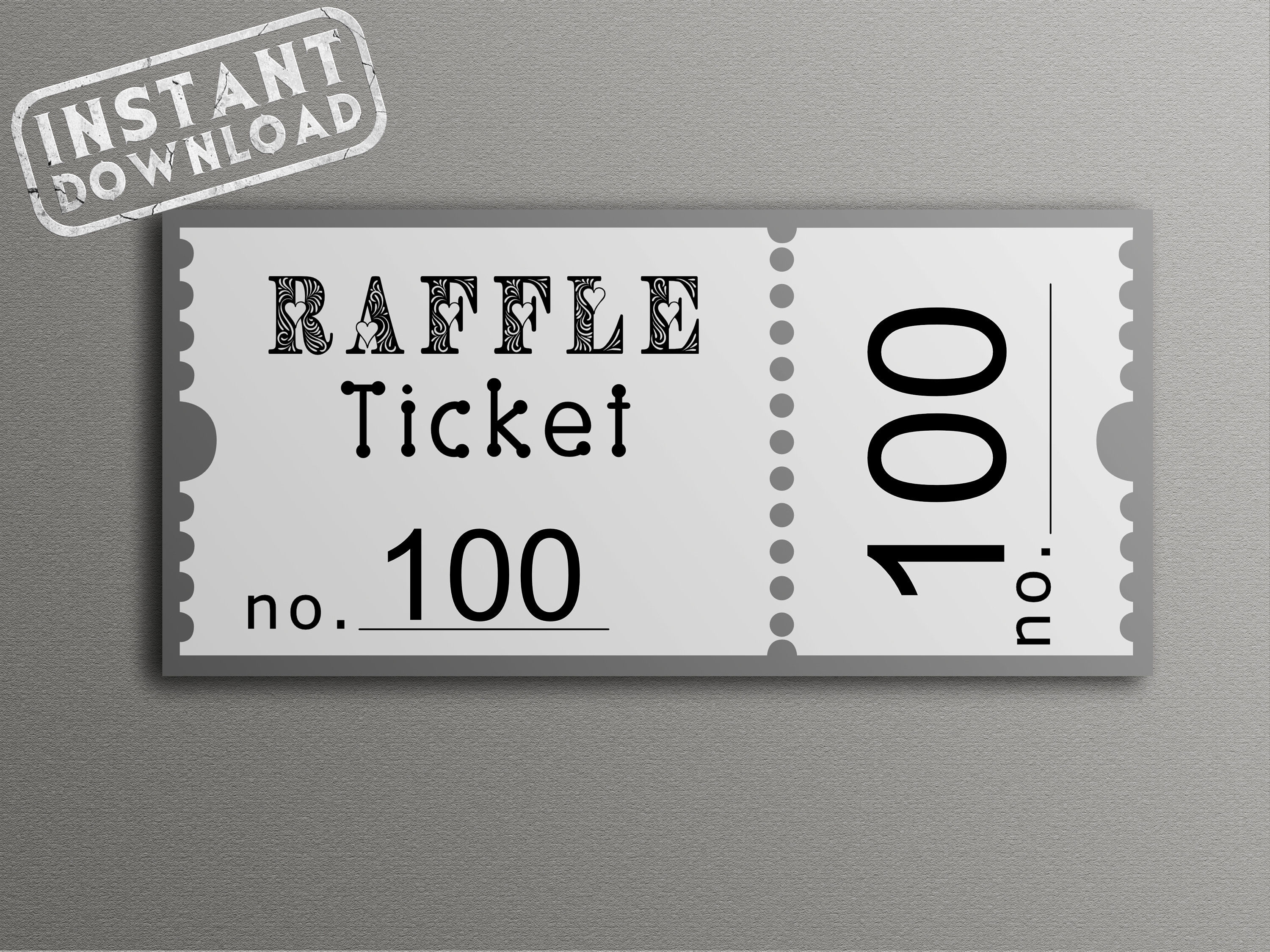 Wallpaper #58496 Free Printable Raffle Ticket Templates