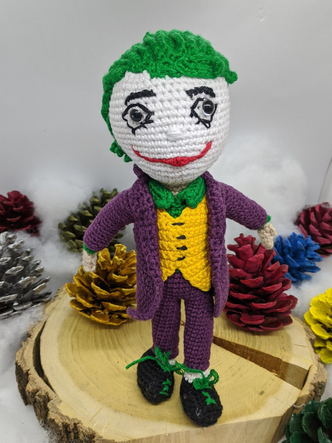 Wallpaper #nmfbC5MBSpphPi3-3tto296 Joker Amigurimi Toy Crochet Joker Favorite Evil Prince Etsy