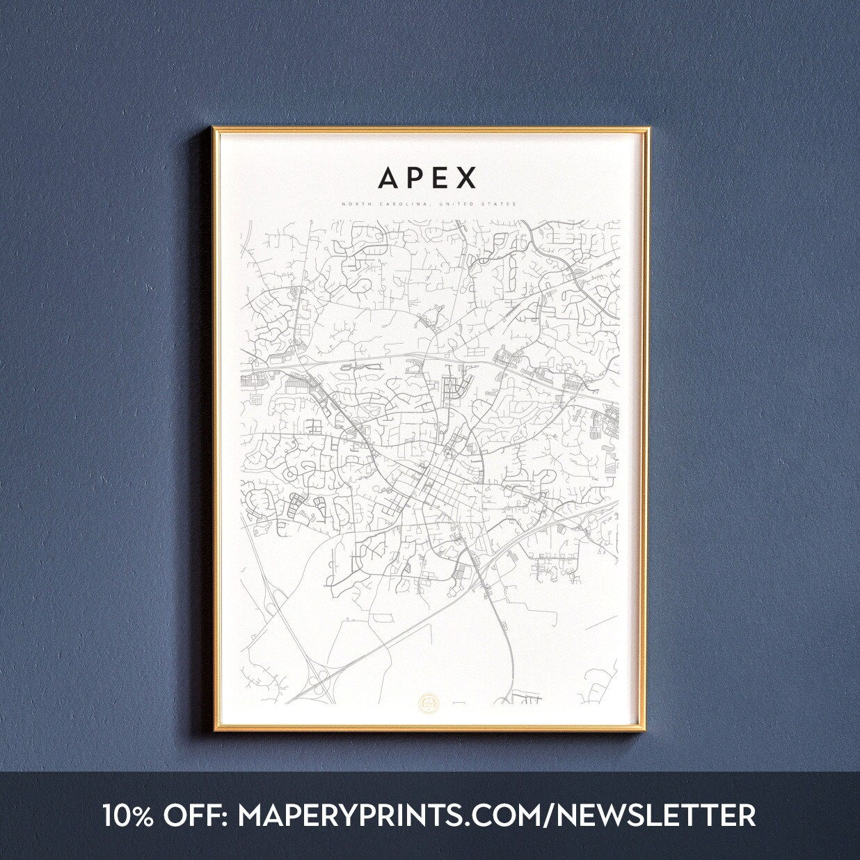 Wallpaper #nljPM5MBzN9vxX34OznC41 Apex North Carolina Apex Map Apex Print Apex Wall Art Etsy