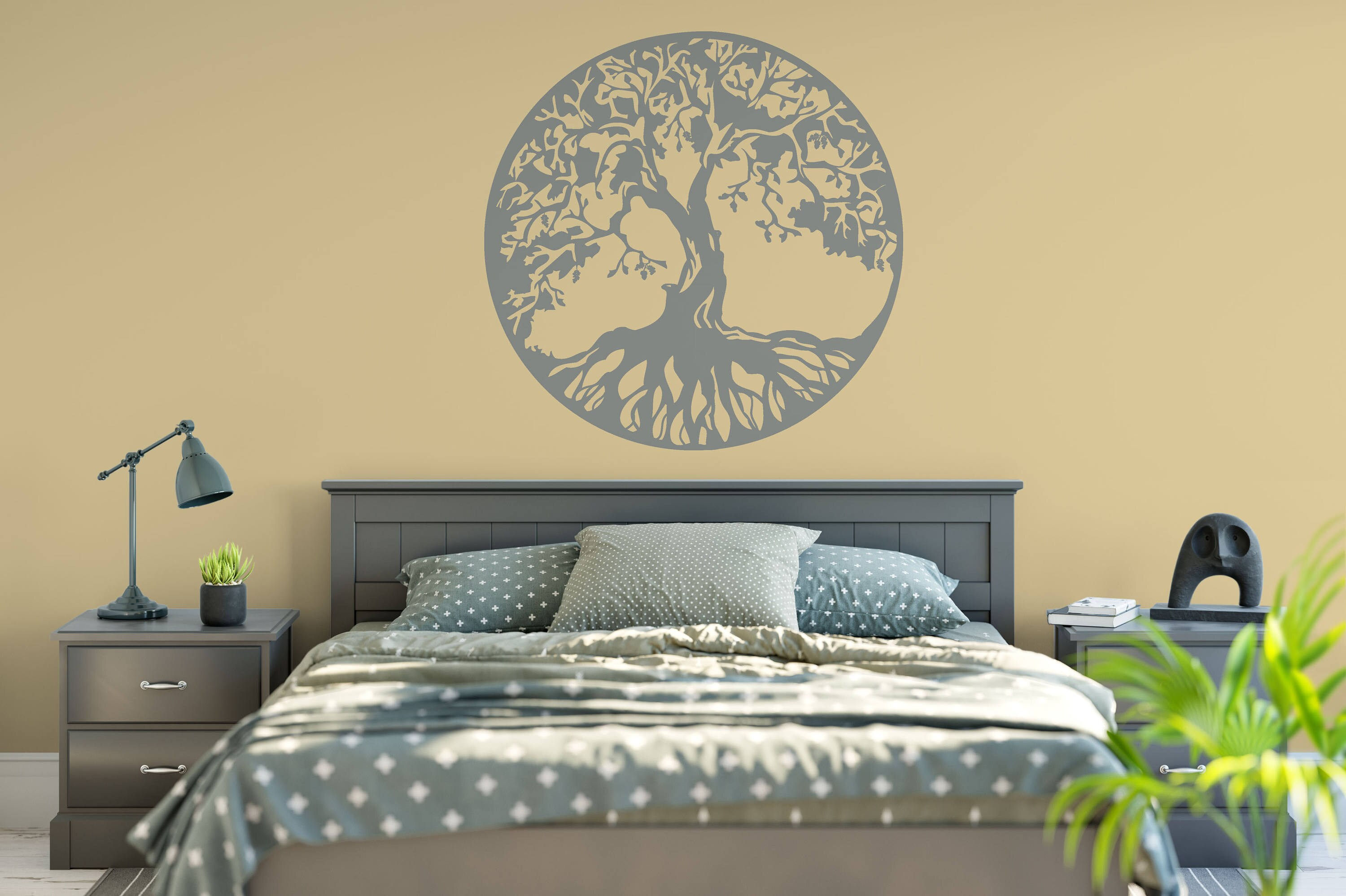 Wallpaper #sxqQTpMB1yWOL4qge31q28 Tree of Life Wall Decor Room Decor Vinyl Wall Mural Decal Abtl1