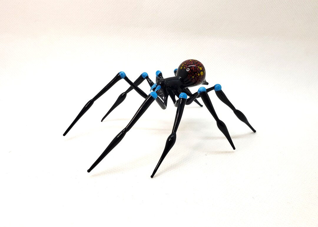 Wallpaper #H_SpOZMBKFX8bn3rSXeg169 Black Spider Figurine Figurine Blown Glass Spider Handblown Etsy