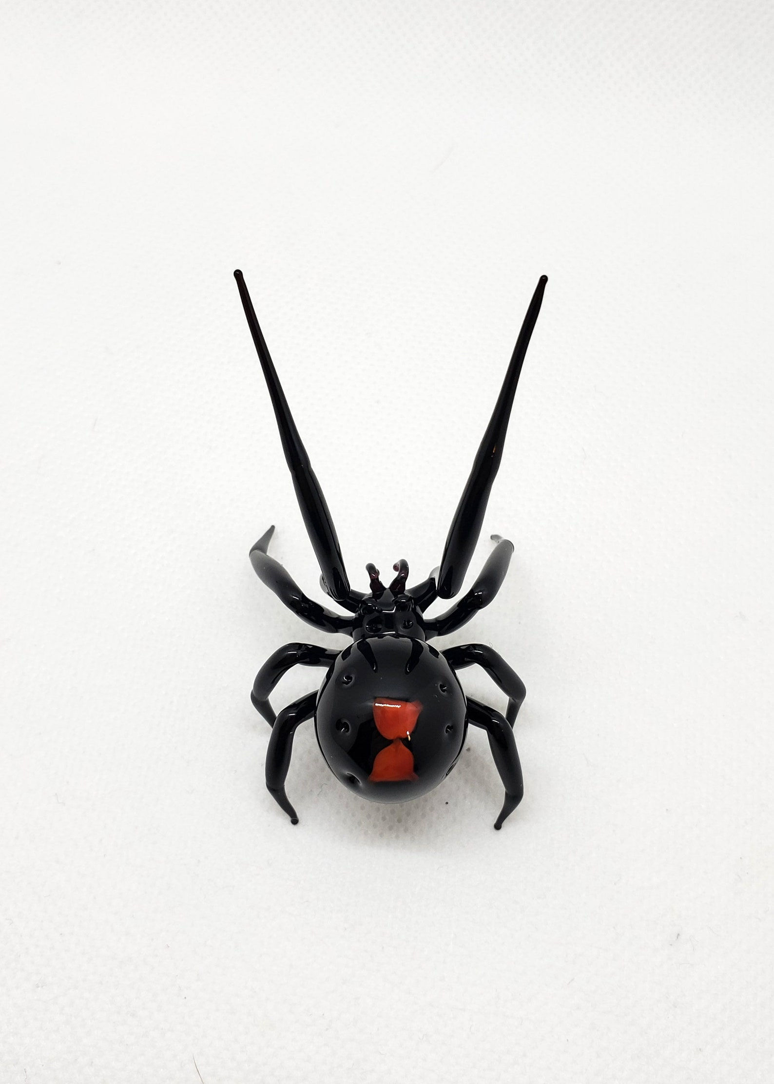 Wallpaper #H_SpOZMBKFX8bn3rSXeg177 Black Widow Spider Figurine Blown Glass Spider Glass Etsy