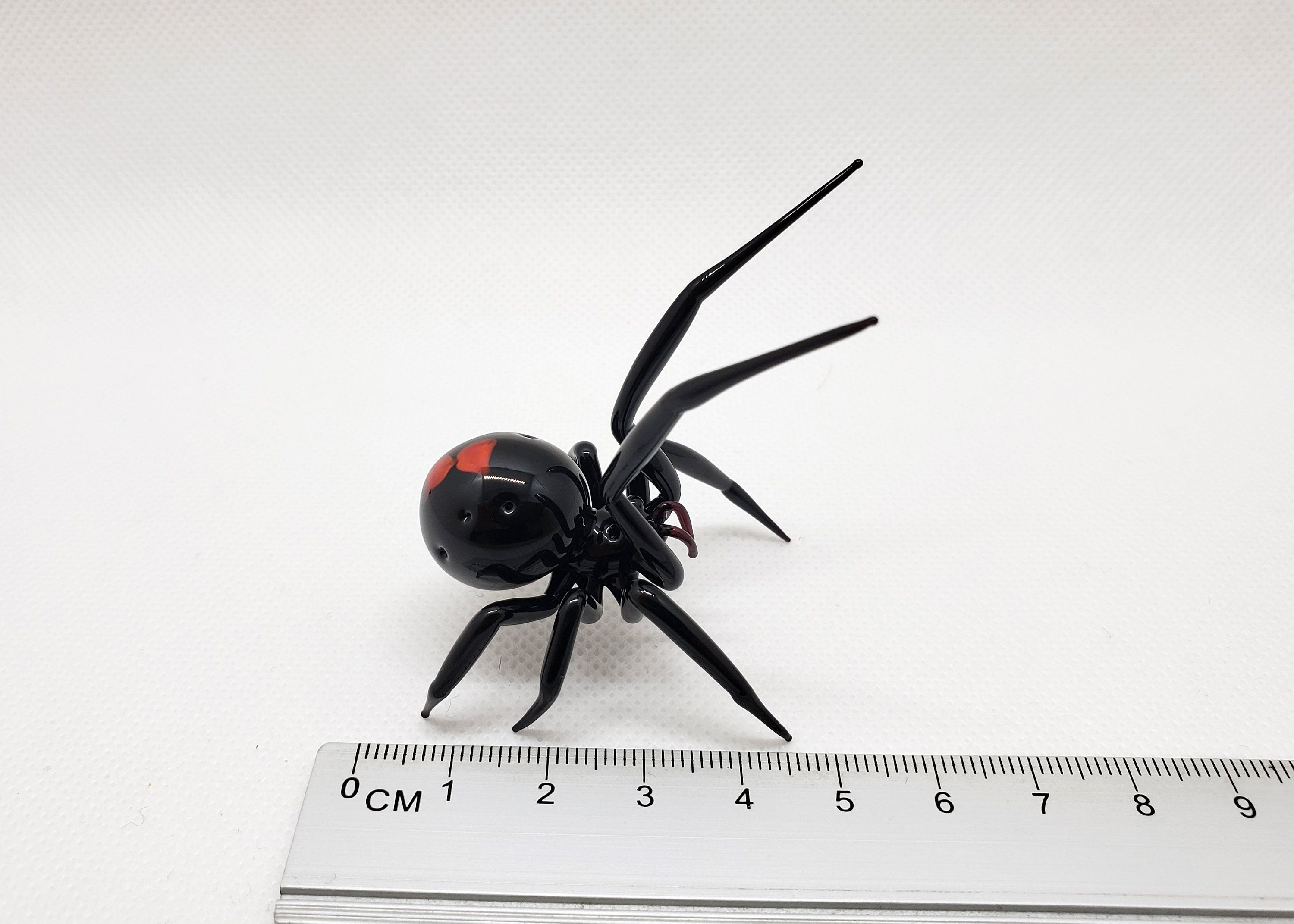 Wallpaper #H_SpOZMBKFX8bn3rSXeg227 Black Widow Spider Figurine Blown Glass Spider Glass Etsy