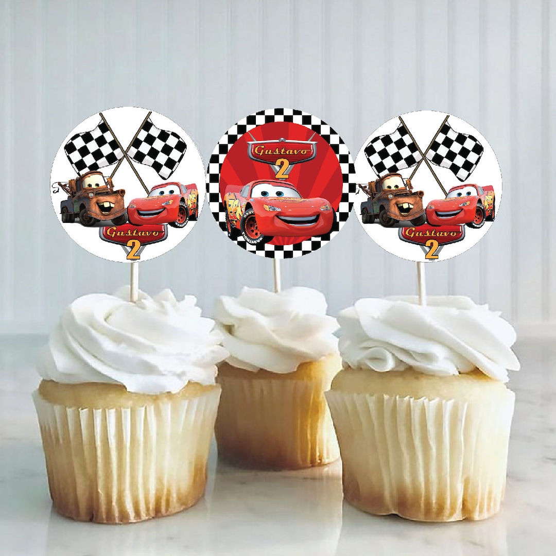 Wallpaper #02c67 Race Cupcake Topper Racecar Toppers Race Toppers Car Etsy