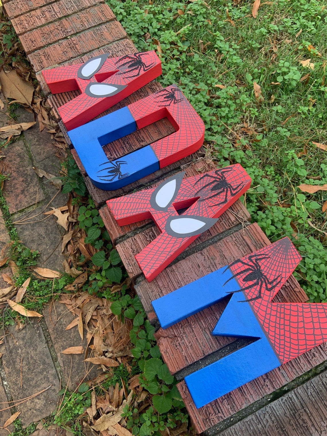 Wallpaper #DjHMNZMB5zzyi_yYhFjm187 Spider Man Paper Mache Letters Etsy