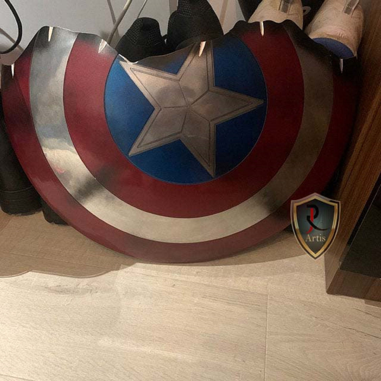 Wallpaper #D30K8Y4Bnwiau_P6bQhF46 Captain America Broken Shield Metal Prop Replica Avengers Etsy