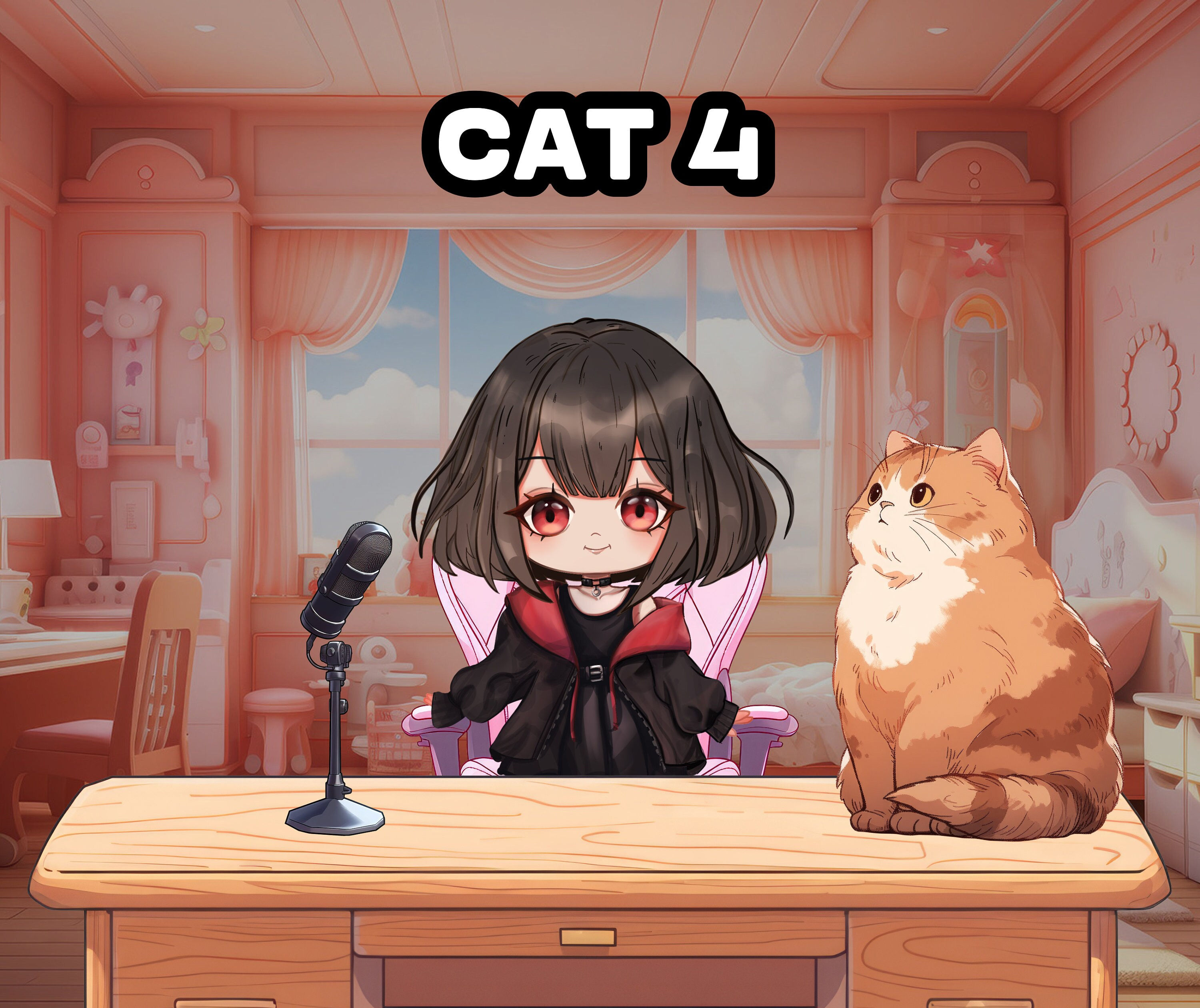 Wallpaper #82bd5 Customizable Cat Vtuber Model Multiple Cat Breeds Emotions Assets