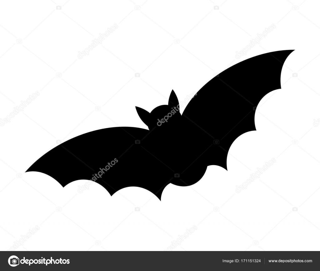 Wallpaper #xaVnOJMBVBiSkHCaAI0C358 Halloween Bat Silhouette Vector Design Isolated on White Backgr Stock