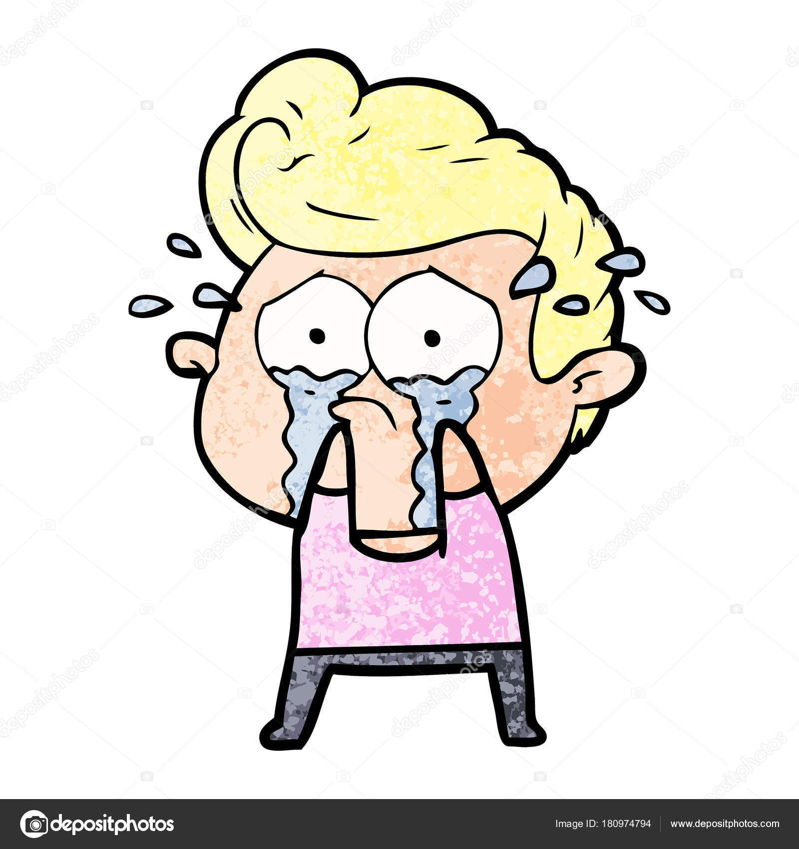 Wallpaper #q2eP65IBSpphPi3-00yX307 Vector Illustration Cartoon Crying Man Stock Vector Image by