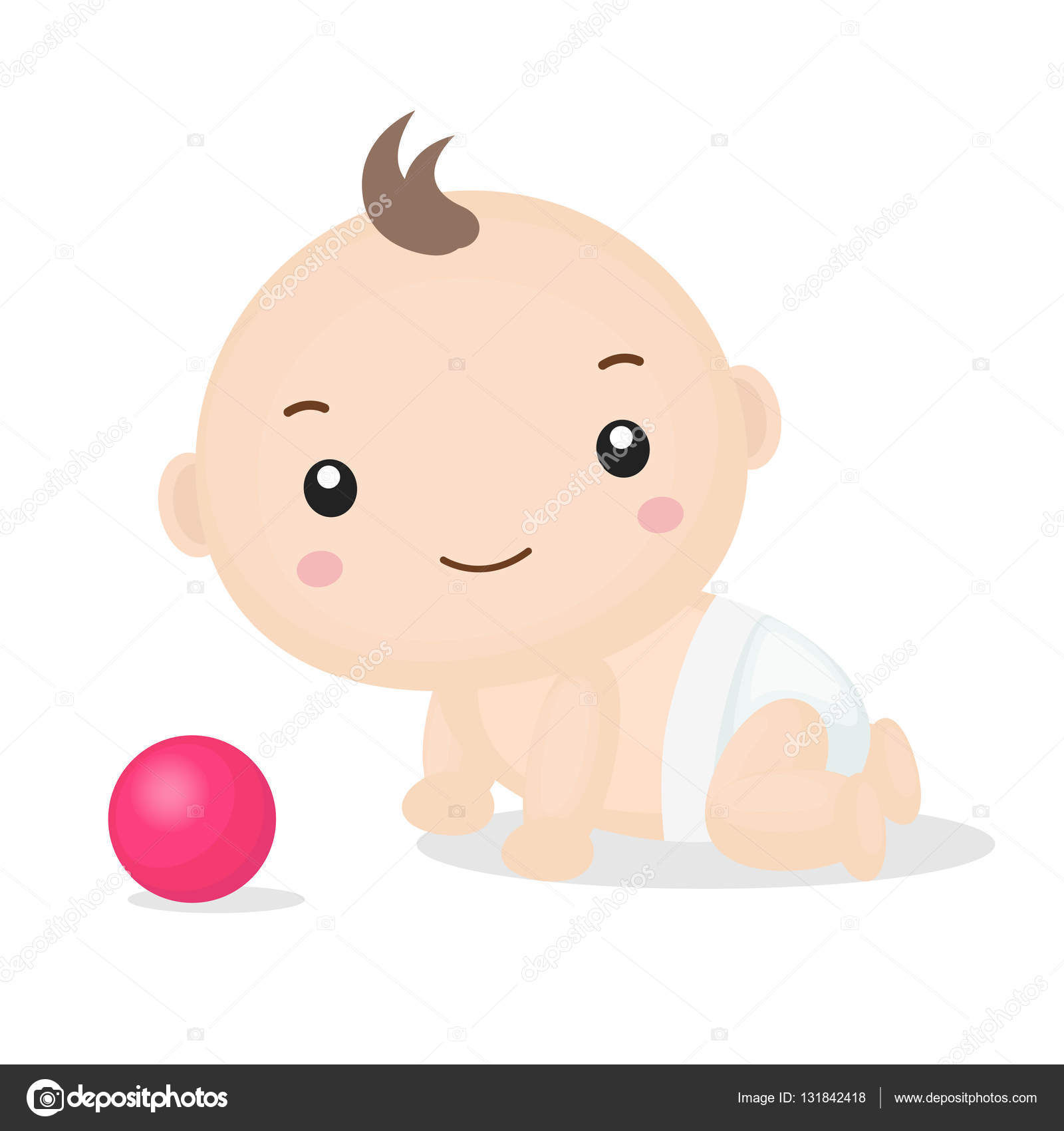 Wallpaper #vmczCZMBSpphPi3-o86c140 Cute Cartoon Baby Boy Crawling Stock Vector Aghadhia 131842418