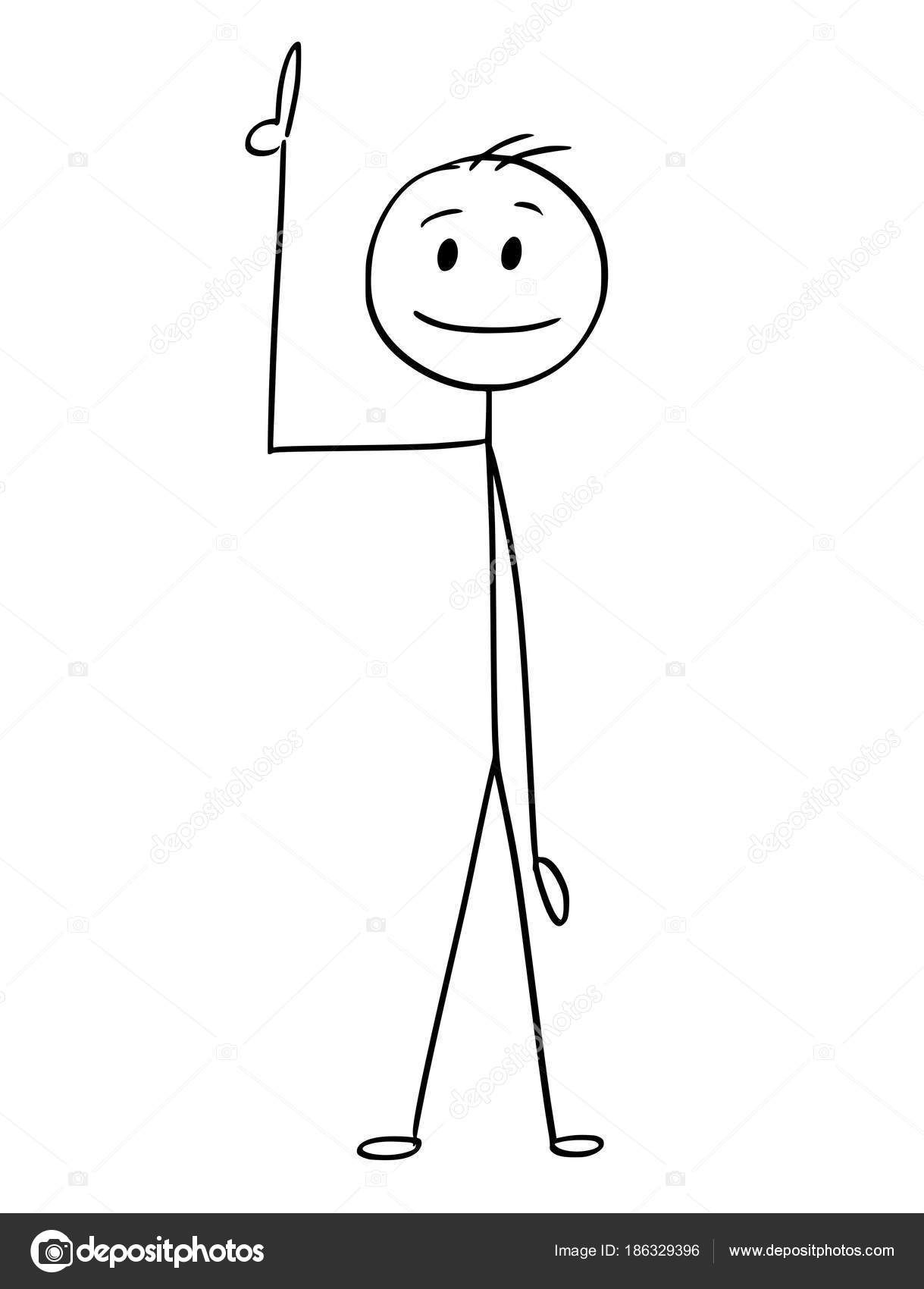 Wallpaper #k2eg8pIBSpphPi3-sXFs310 Cartoon Man Pointing Up