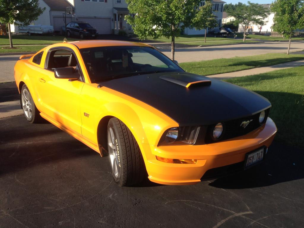 Wallpaper #e_TPOZMBKFX8bn3rKXf778 Plasti Dipped Hood the Mustang Source Ford Mustang Forums