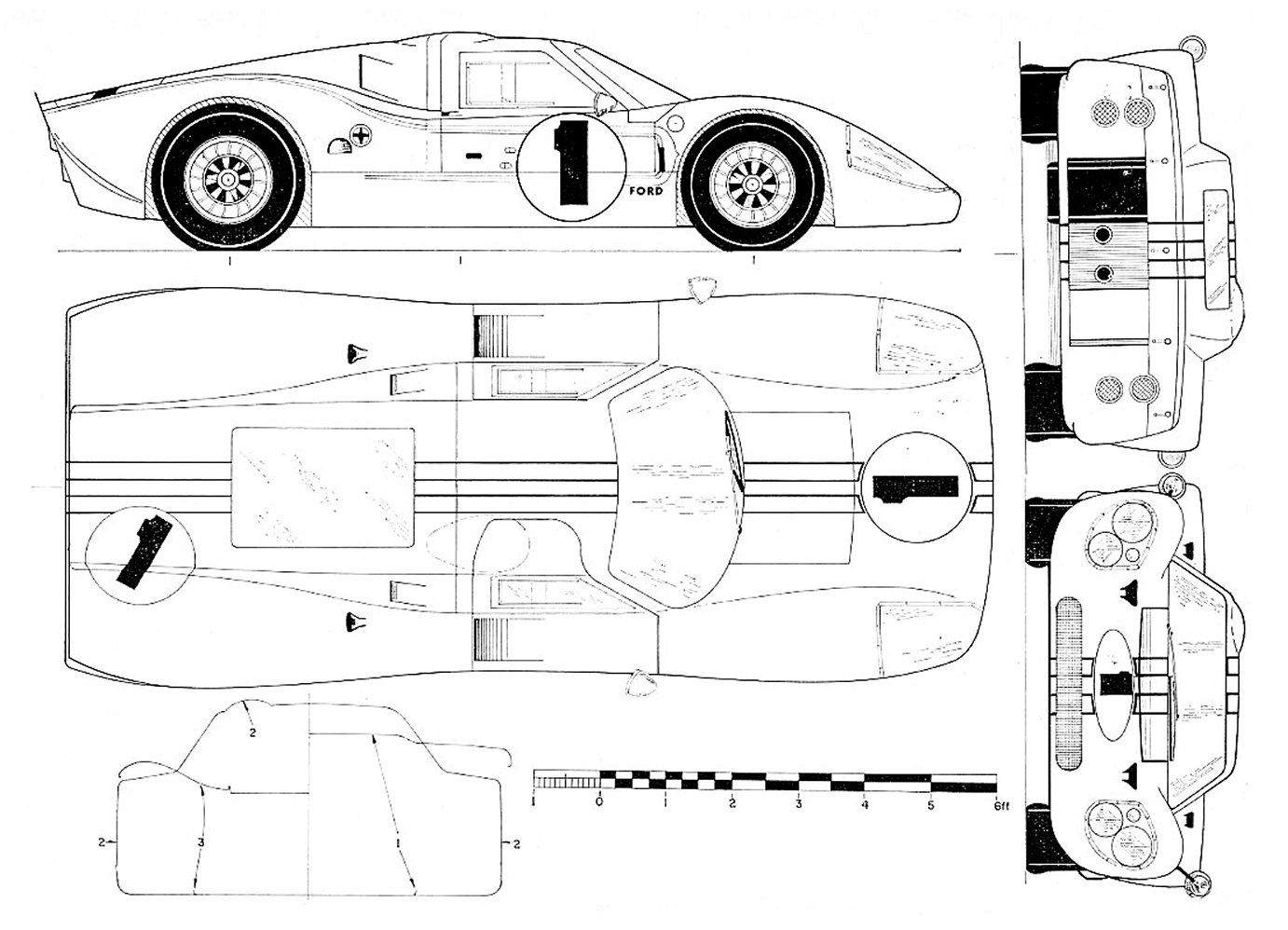 Wallpaper #oWiaF5MBSpphPi3-Ug8o247 Ford Gt40 Mk Iv Blueprint Download Free Blueprint for 3D Modeling