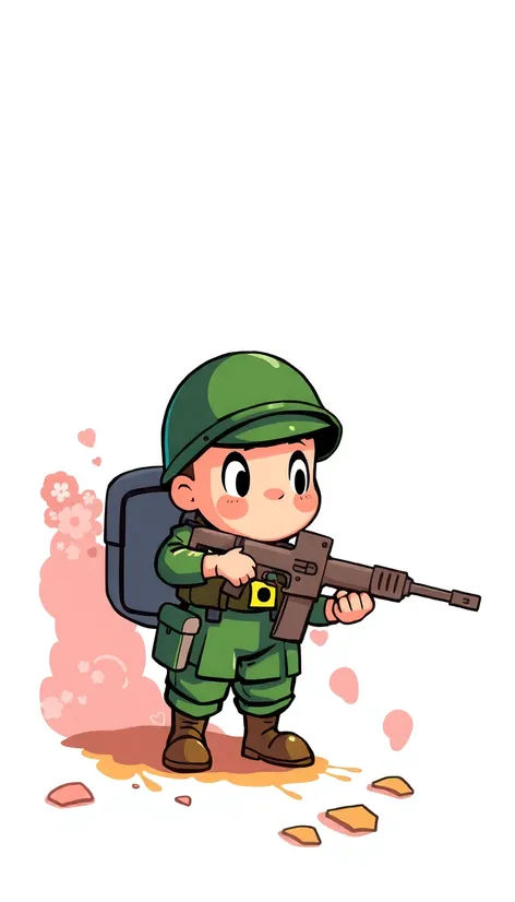 Wallpaper #rbg73JIBJvJKYCmEZfqB495 Illustrator Tiny Soldier Drawing Image Free AI Generator Makepix