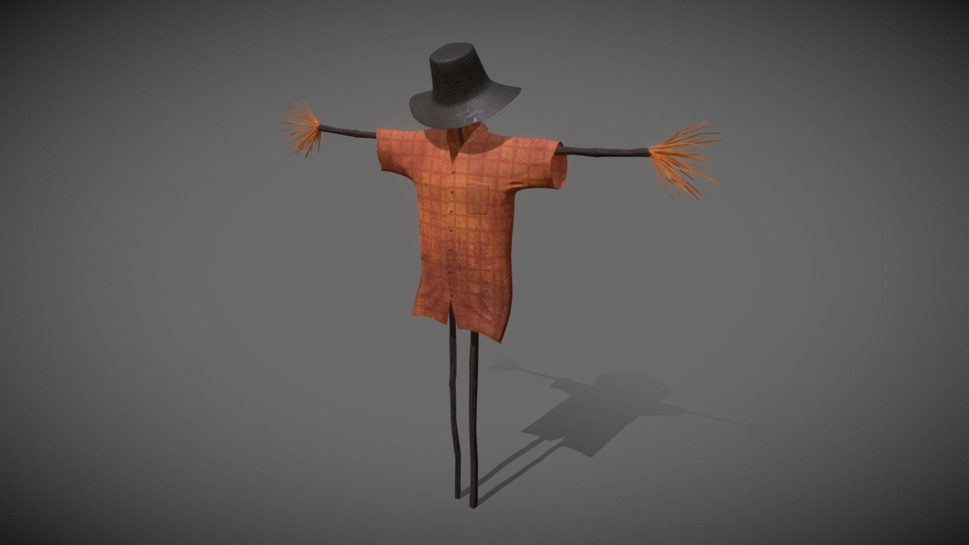 Wallpaper #1neqJpMB-pgBXx6036I437 Scarecrow Animated Low Poly Buy Royalty Free 3D Model by Arjun S R