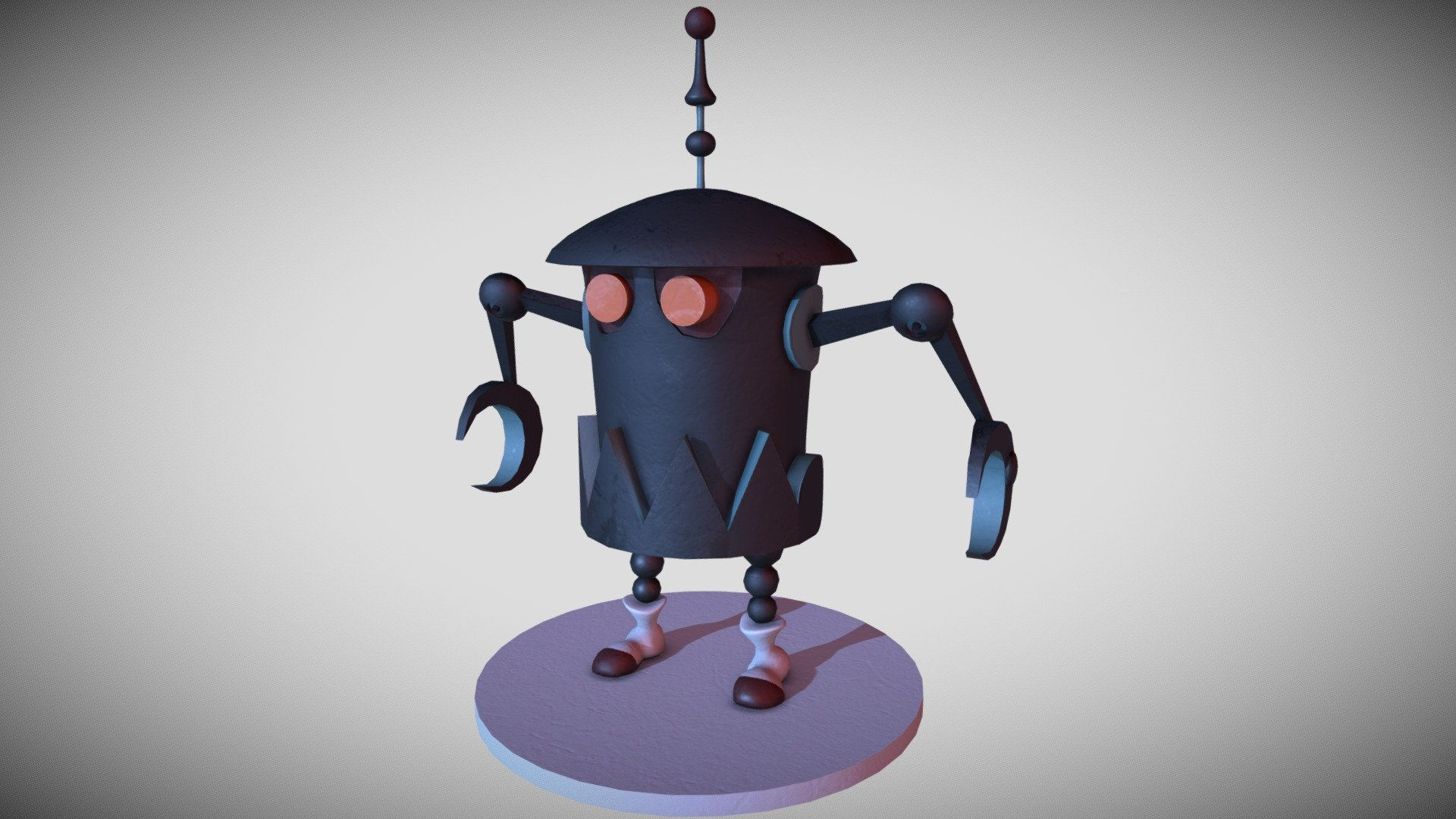 Wallpaper #H1ZKepcBsd6xcFiEl9zA35 Disneys Mars and Beyond Robot Download Free 3D Model by